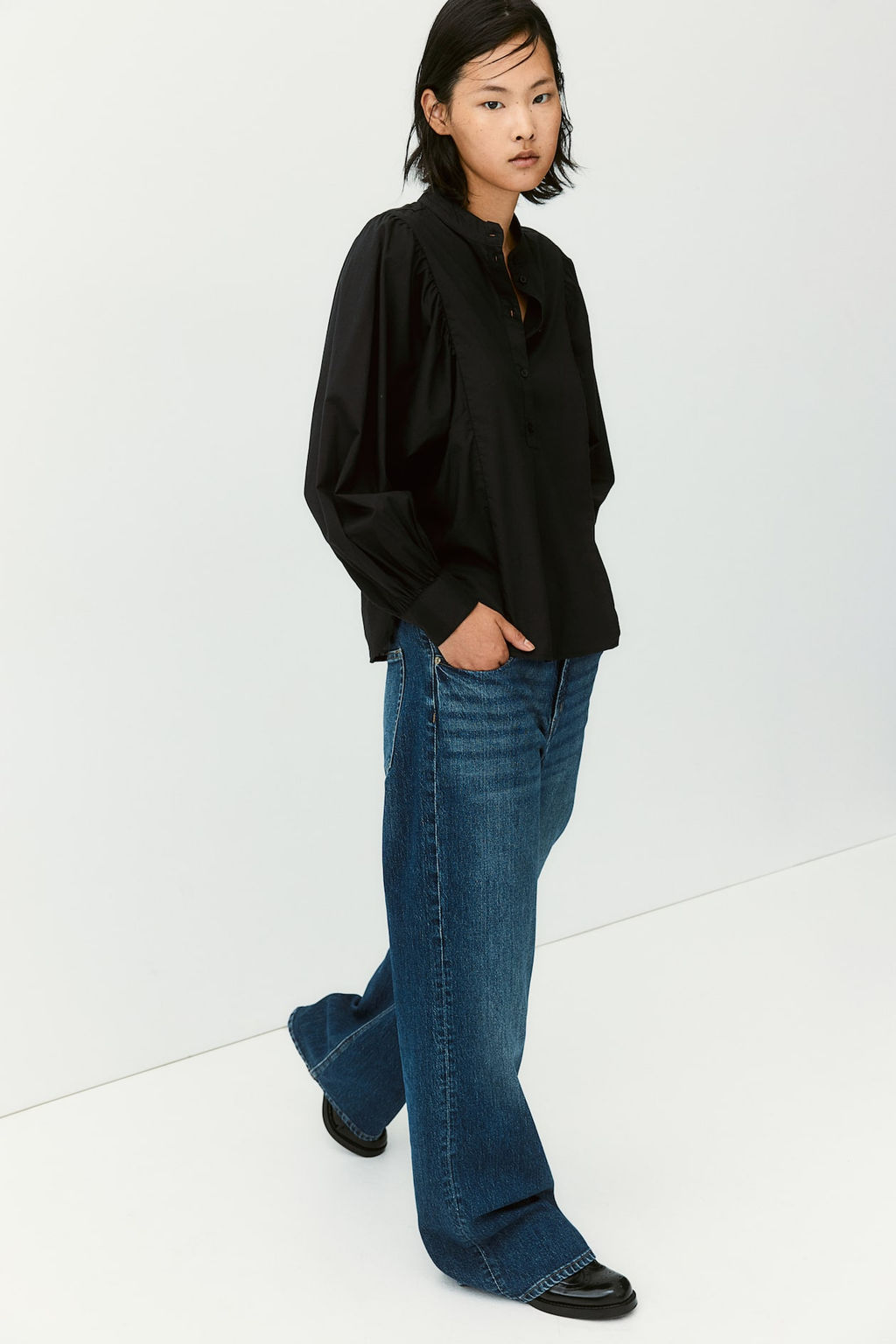 Blusa con mangas murcielago - H&m фото 4