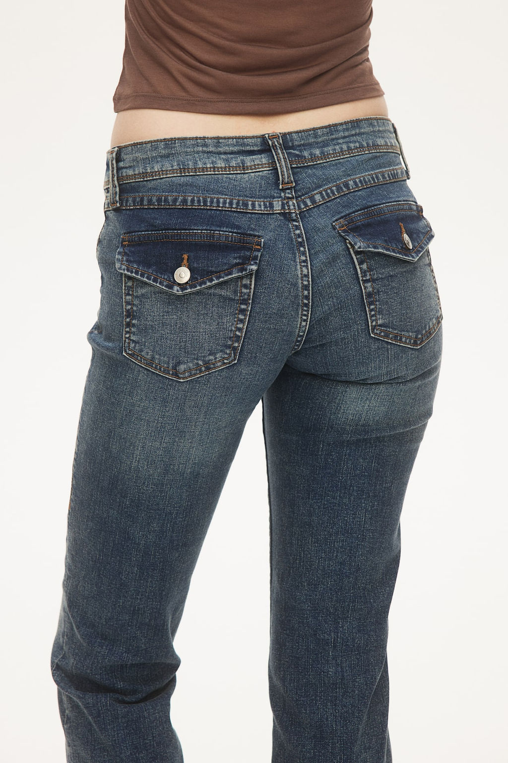 Flared Low Jeans - H&m фото 4