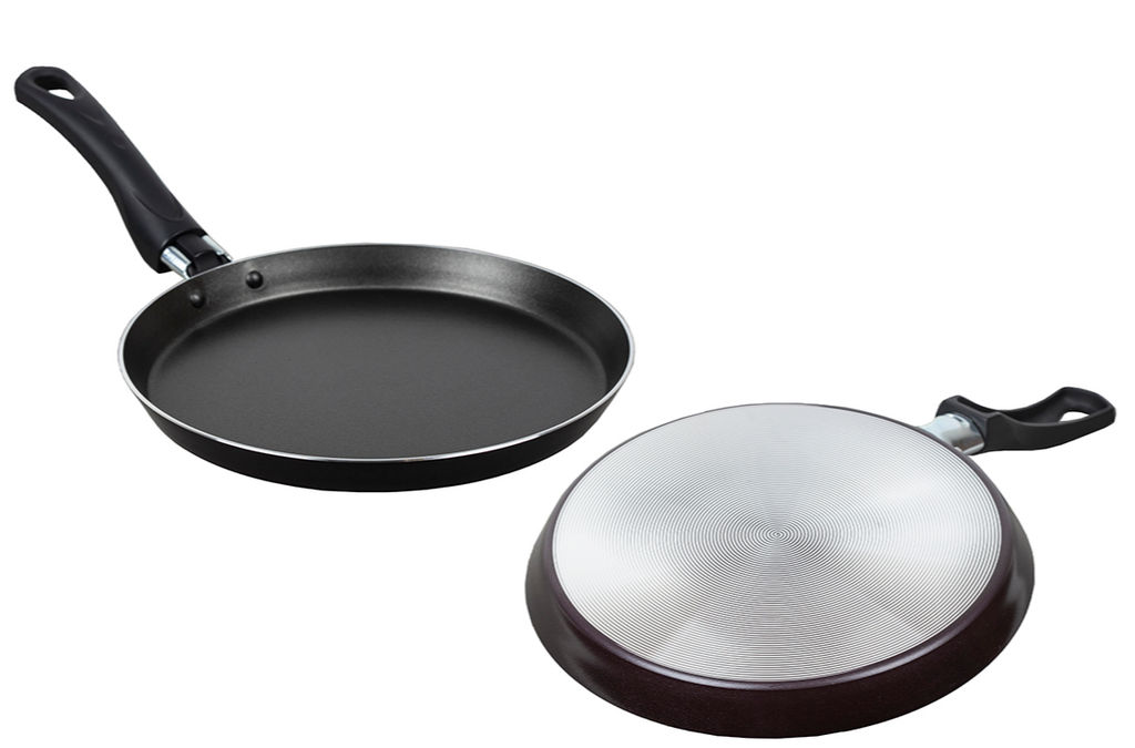 Сковорода для блинов 200 мм, 1,5 мм, 1 руч, б/кр, а/п. ХИТ Алюминий марки А5 85662005