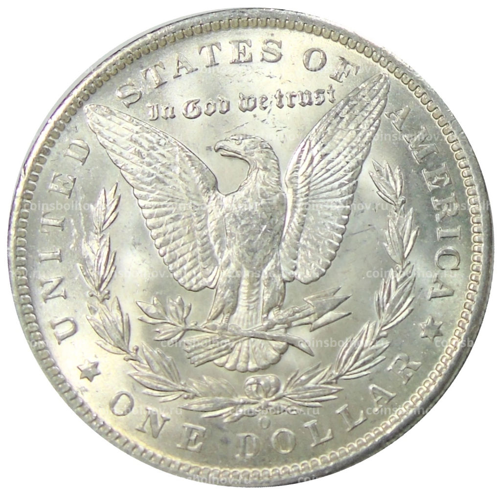 1 доллар 1885 года O США Доллар Моргана