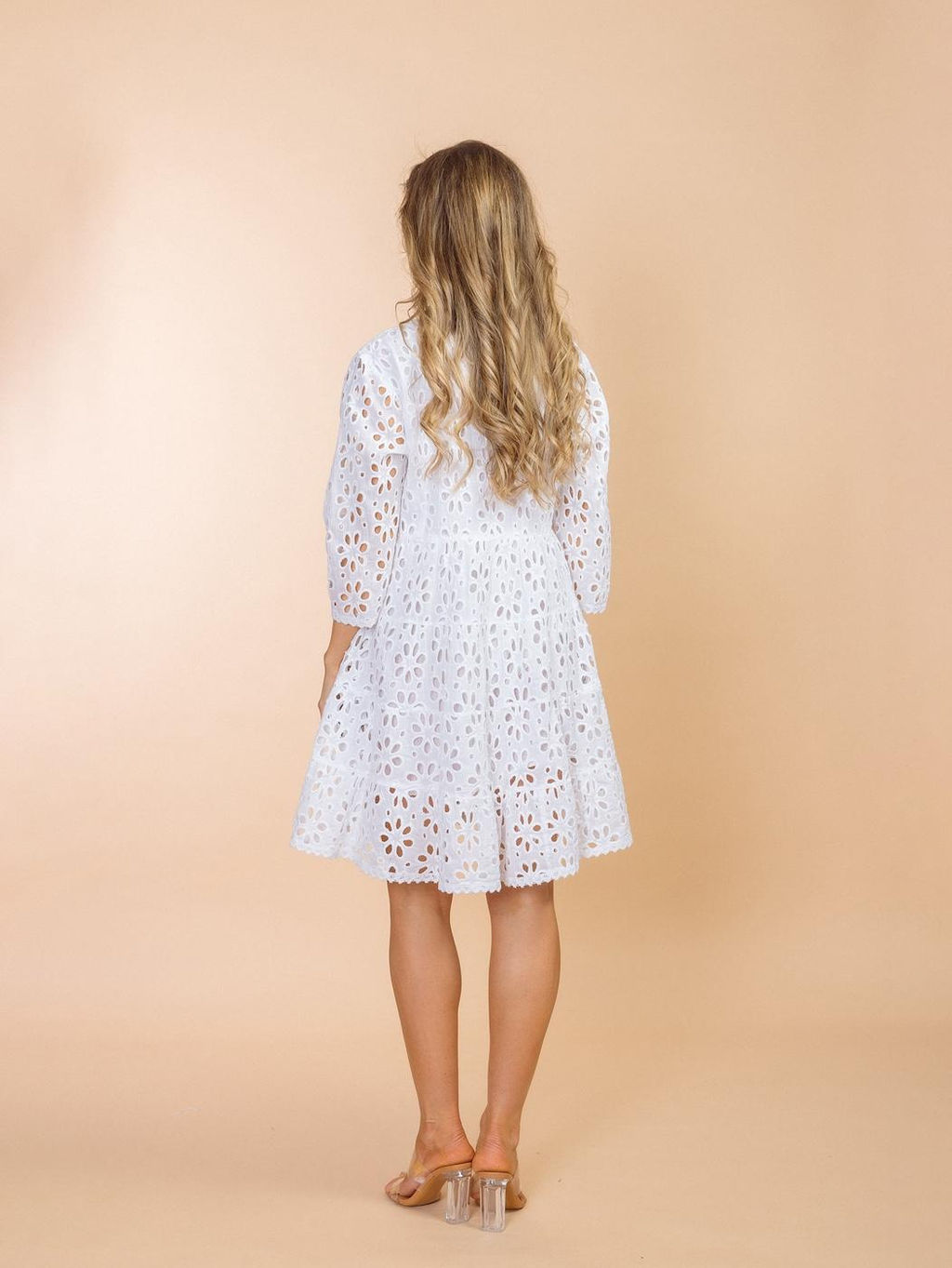 Платье (хлопок) шитье №25-124 - Ганг фото 4