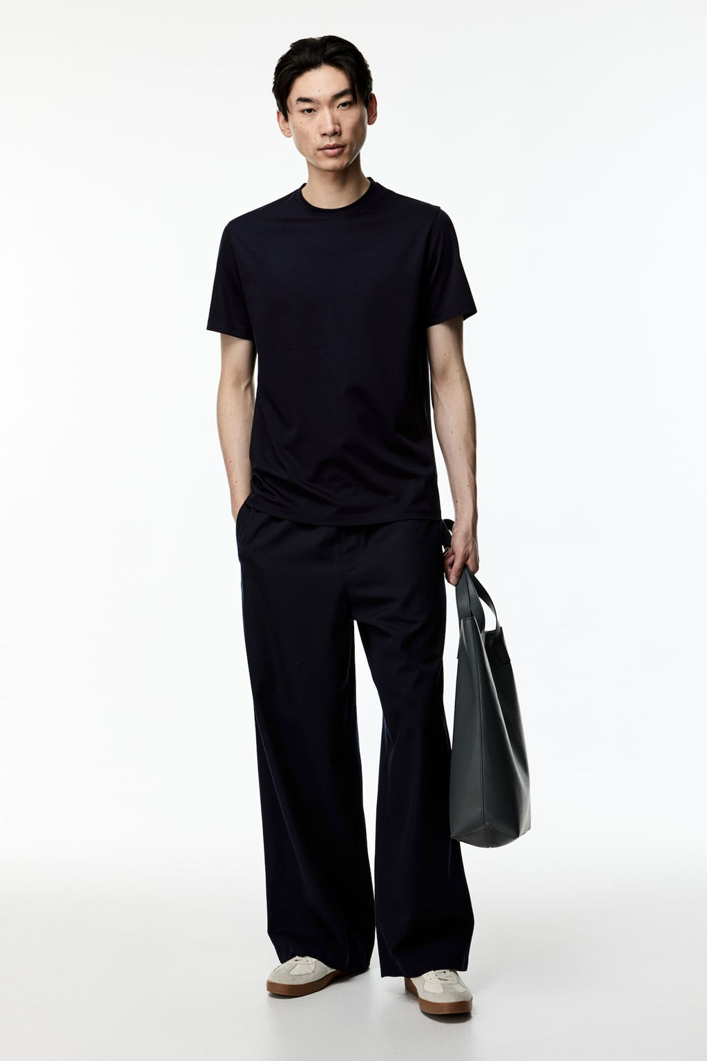 Camiseta en algodon pima Slim Fit - H&m фото 2