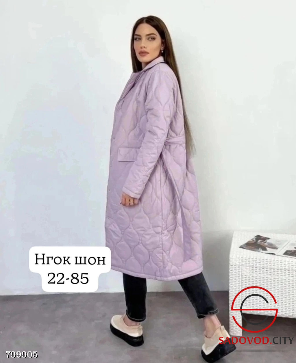 Куртка из холлофайбера длинная - Bruno фото 3
