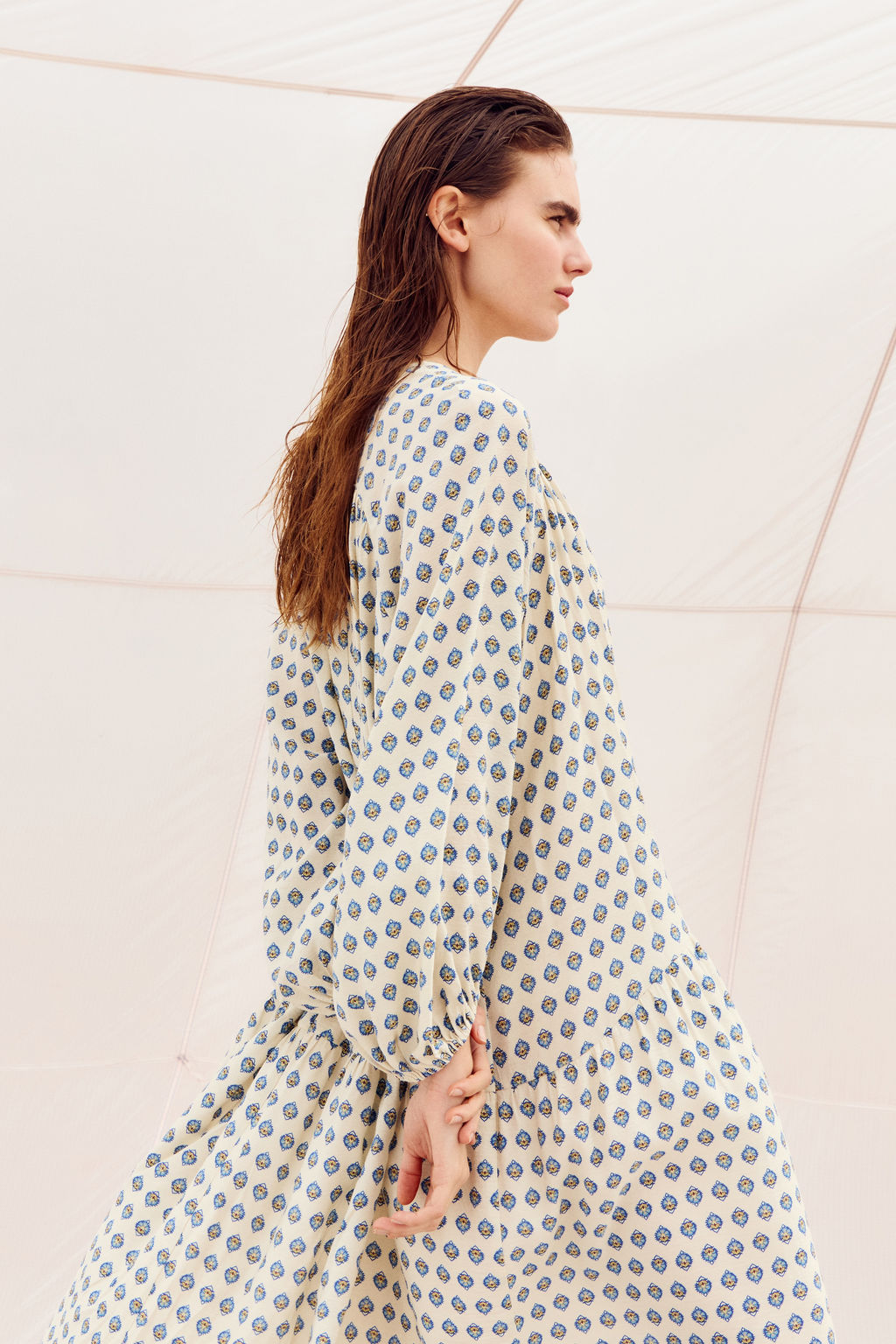Vestido t?nica oversize - H&m фото 6