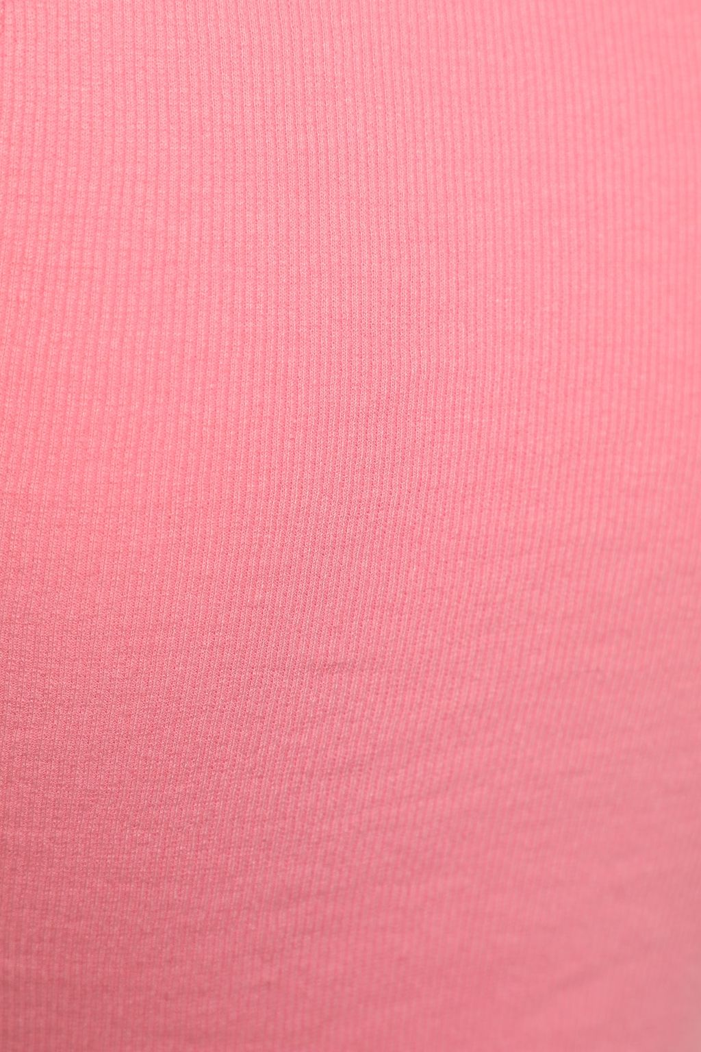 Pembe Asimetrik Super Crop Fitilli Esnek Orme Atlet TWOSS22AL0065