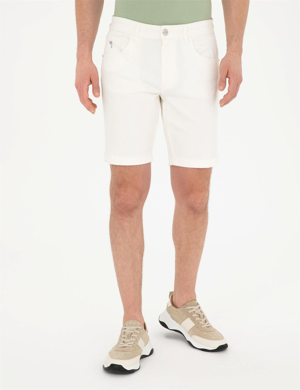 Ekru Slim Fit Jean _ort