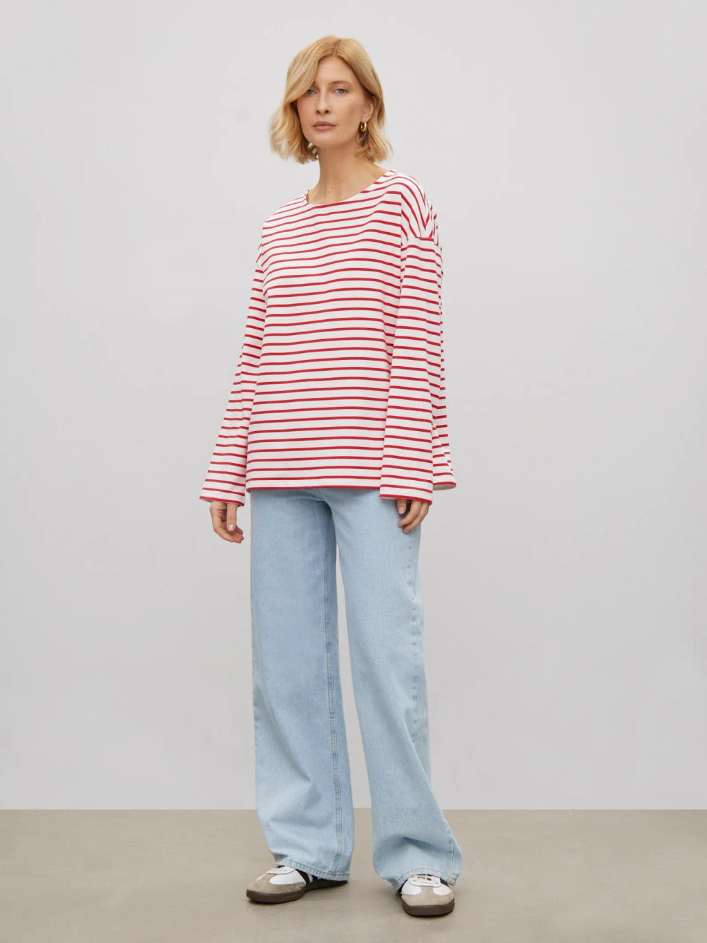 ЕМКА / Лонгслив в полоску - Emka фото 2