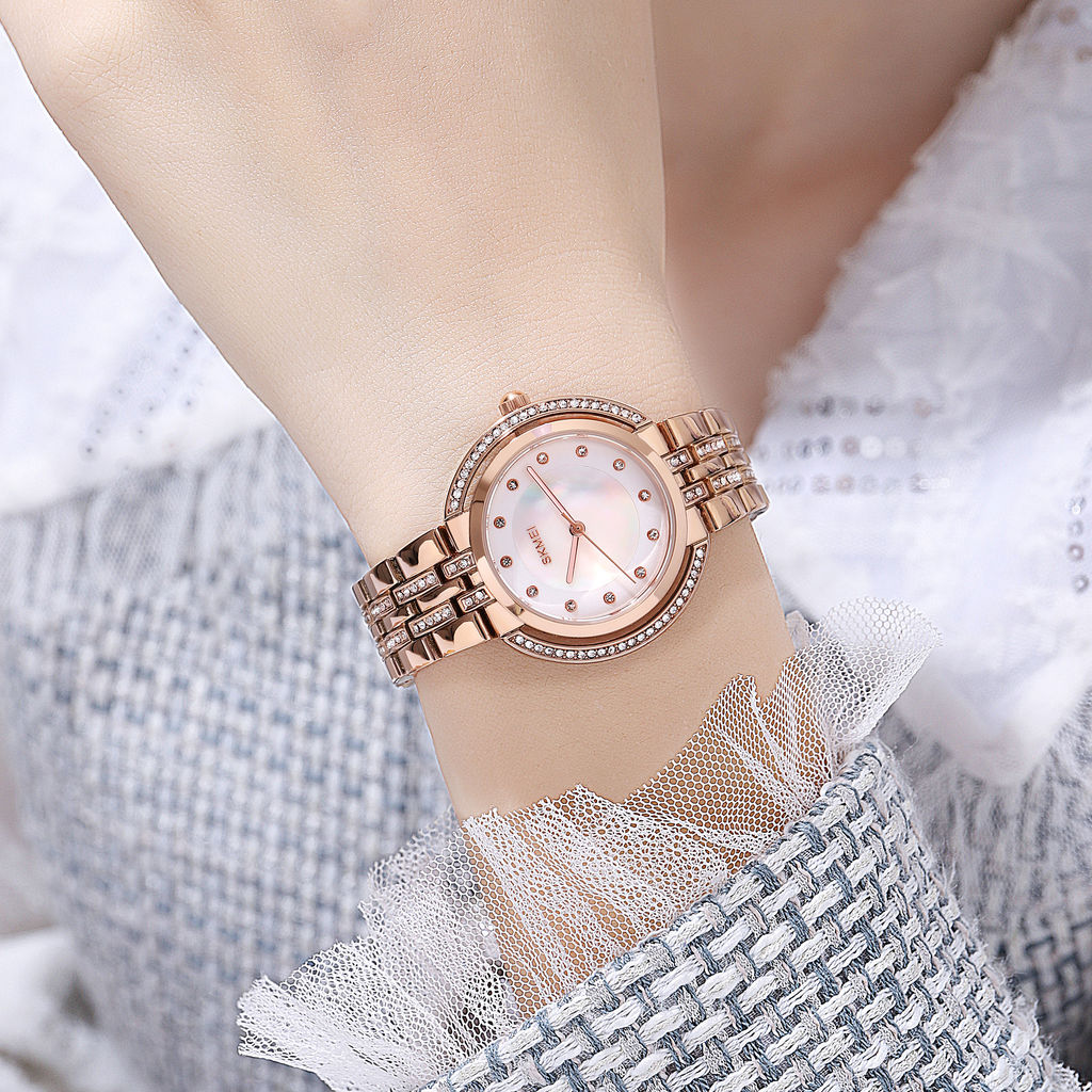 Часы наручные Skmei женские кварцевые 1979rose-gold