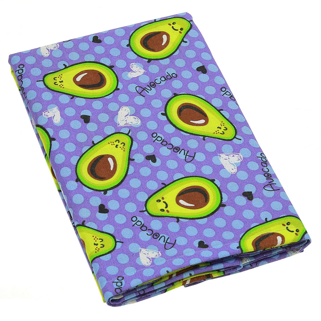 Скатерть 150х145см Авокадо, вид 2/2, длина стола до 110см, на 4 персоны, рогожка (хлопок 100%) 171г/м2, упаковка классическая, пакет ПВХ 28х41см, Домашняя мода (Россия)  фото 3