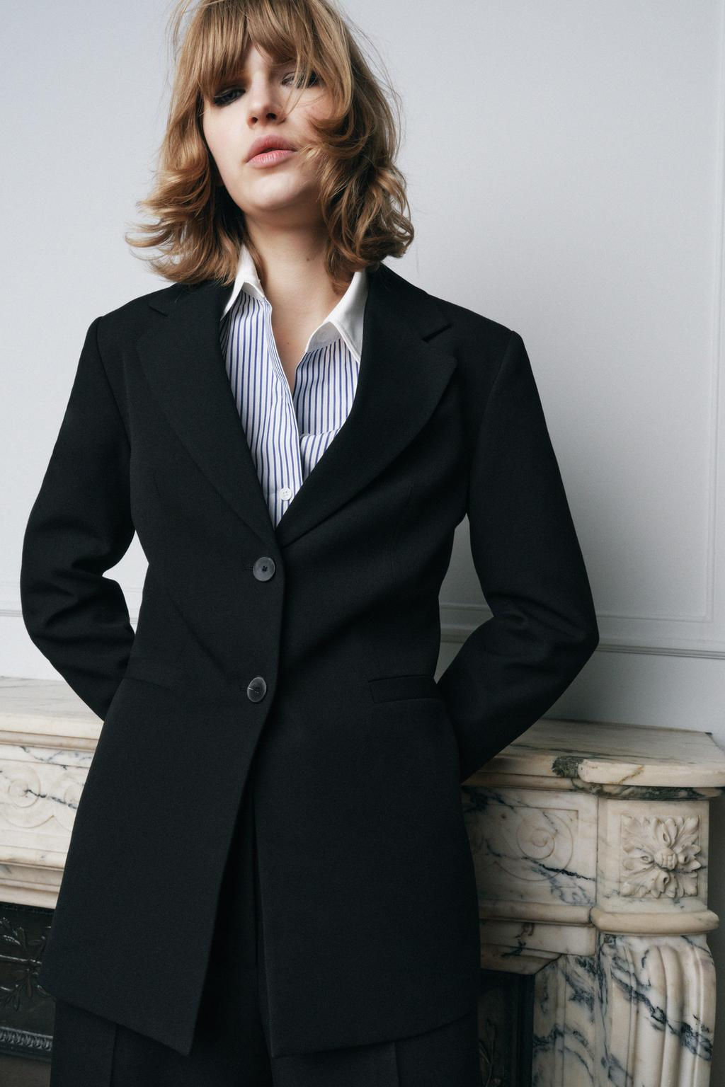 ZW COLLECTION FITTED BLAZER - Zara фото 2