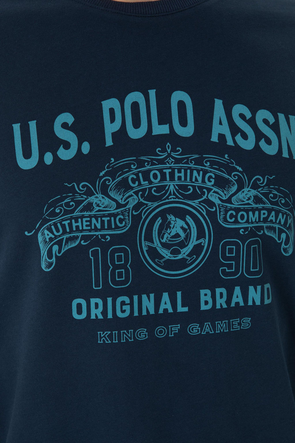 Erkek Lacivert Sweatshirt