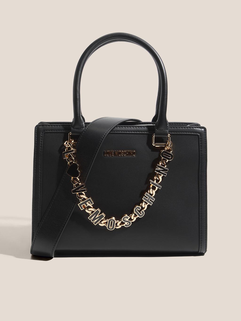 Женский тоут LOVE MOSCHINO DANGLING Артикул 4561260, черный