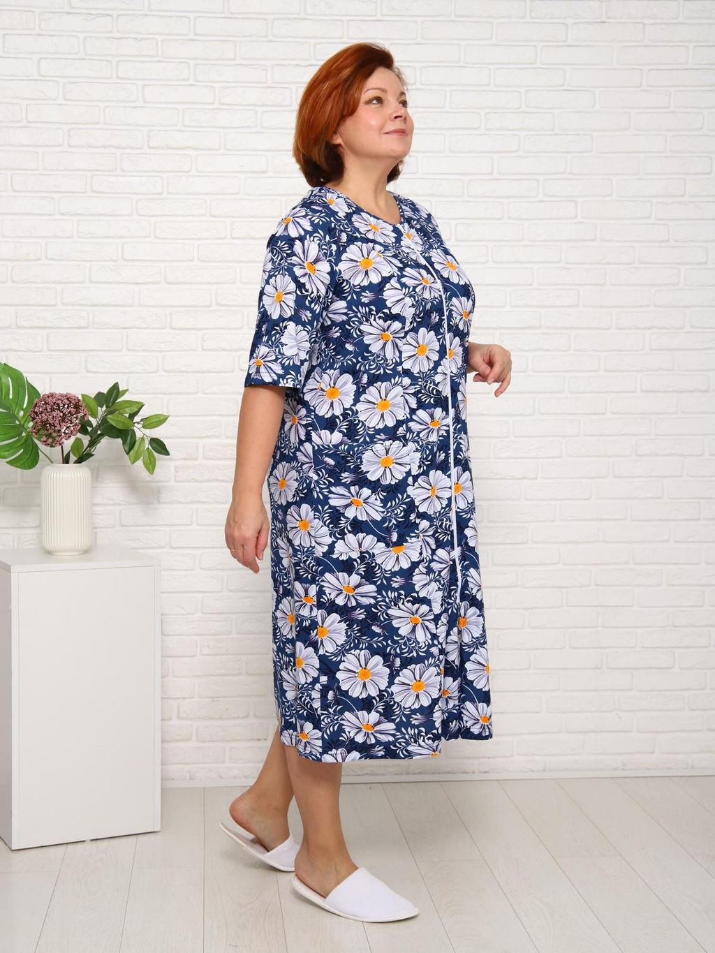 IV-CAPRIZ Митиола - халат индиго