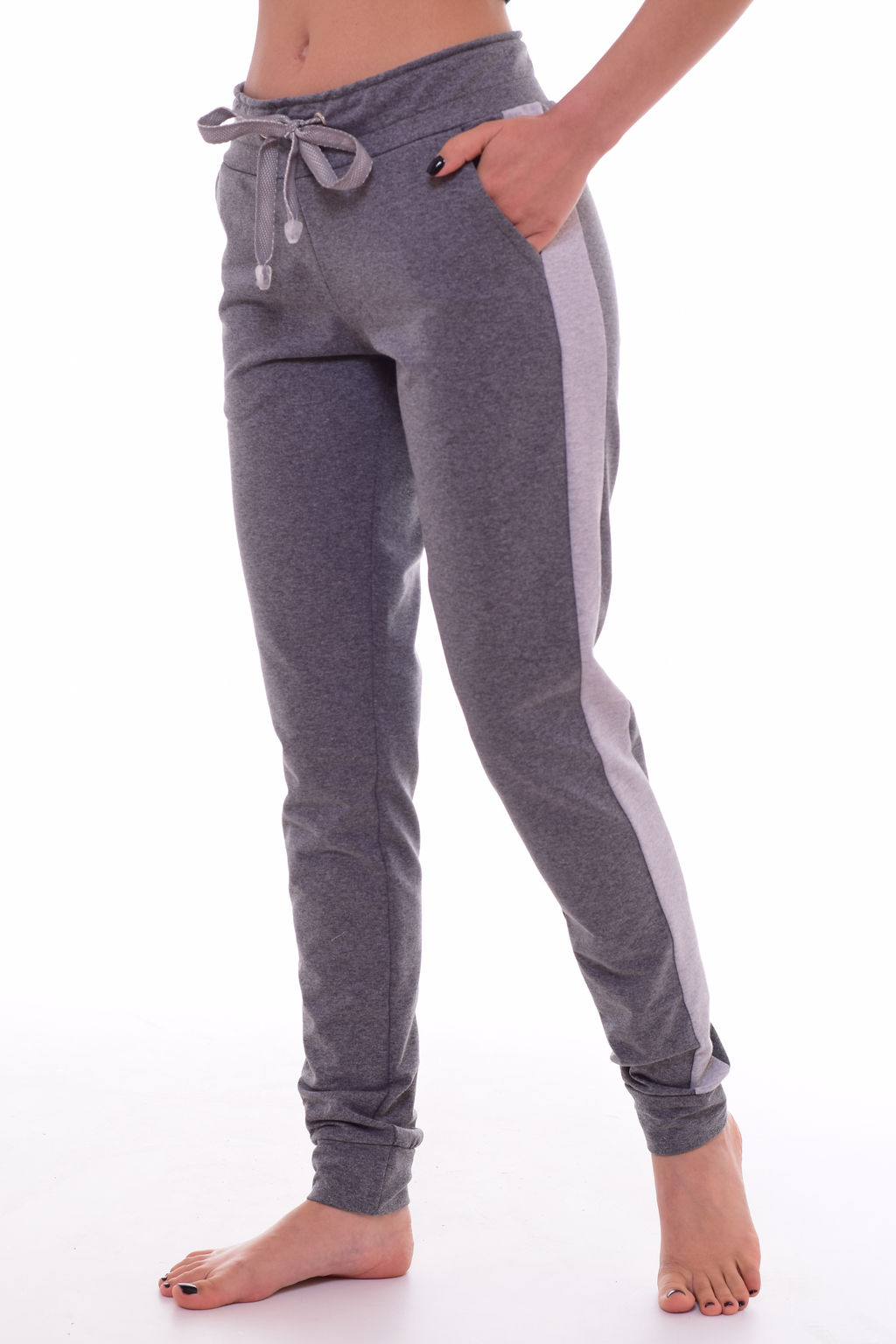 Брюки женские 8-24а (антрацит-меланж)