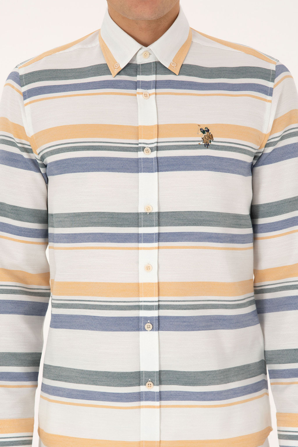 Erkek Krem Uzun Kollu G_mlek - U.s. polo assn фото 13