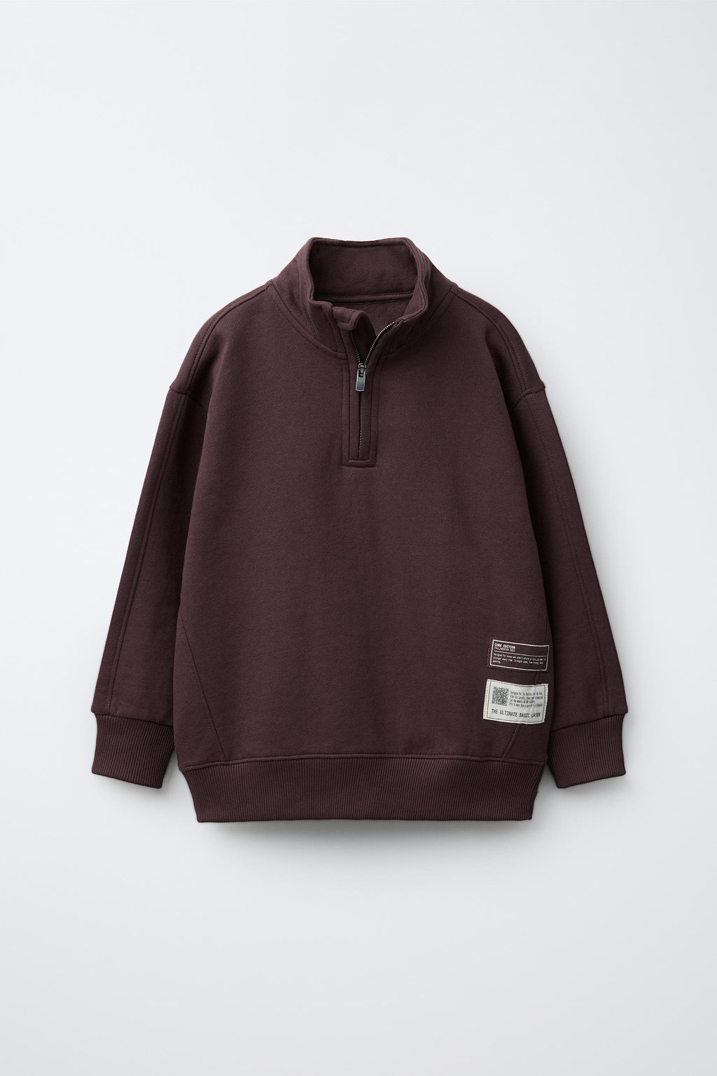 ZIP-UP SWEATSHIRT AND LABEL JOGGERS SET - Zara фото 2