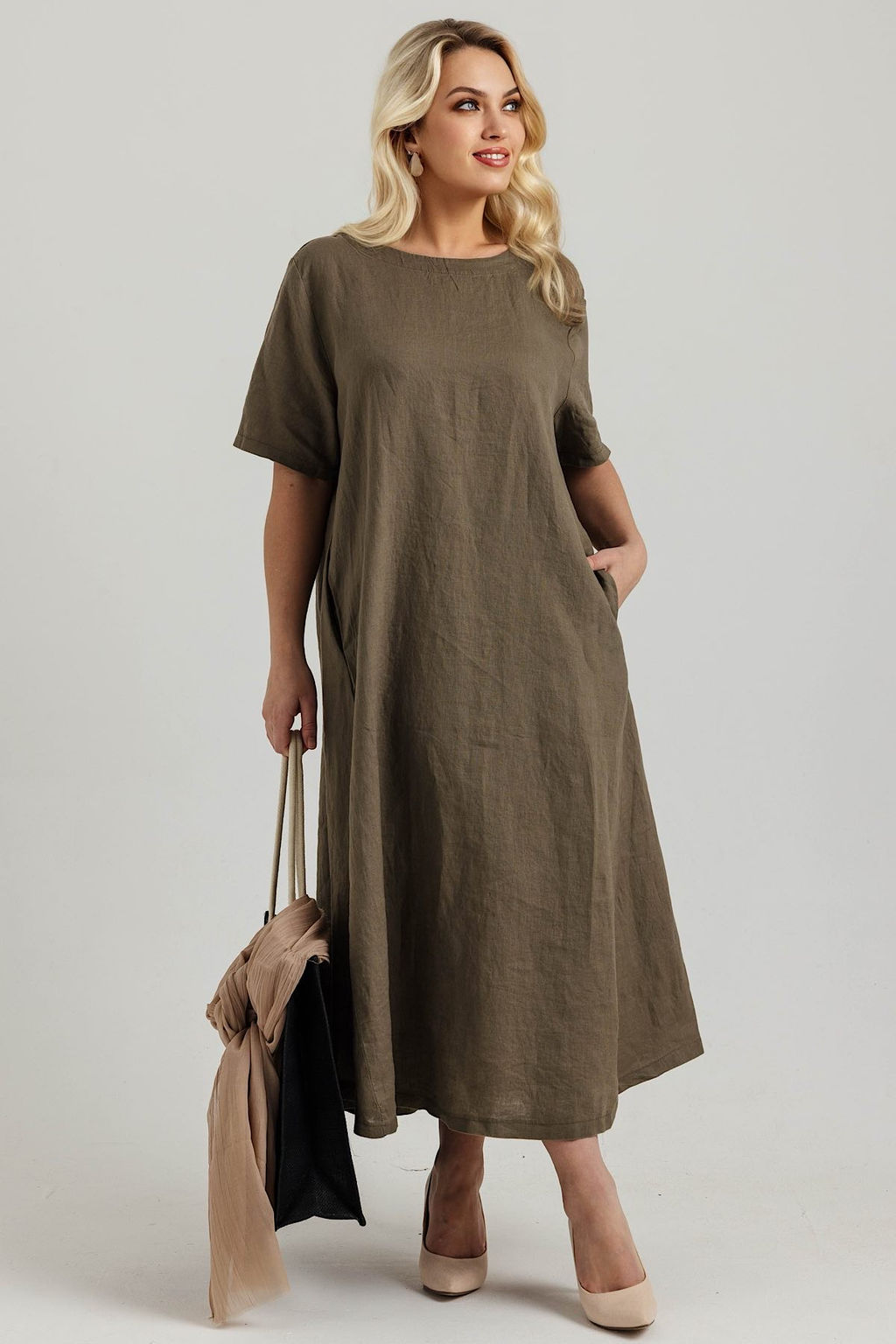 Платье 8808-6/03/Кофейный