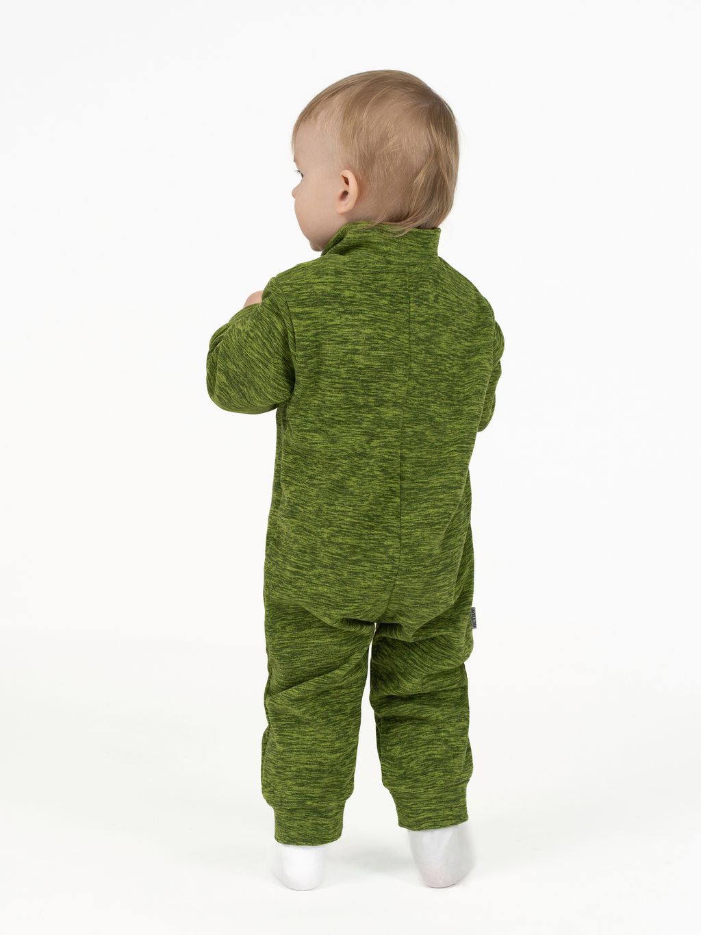 Комбинезон детский флисовый серый - Утенок фото 11