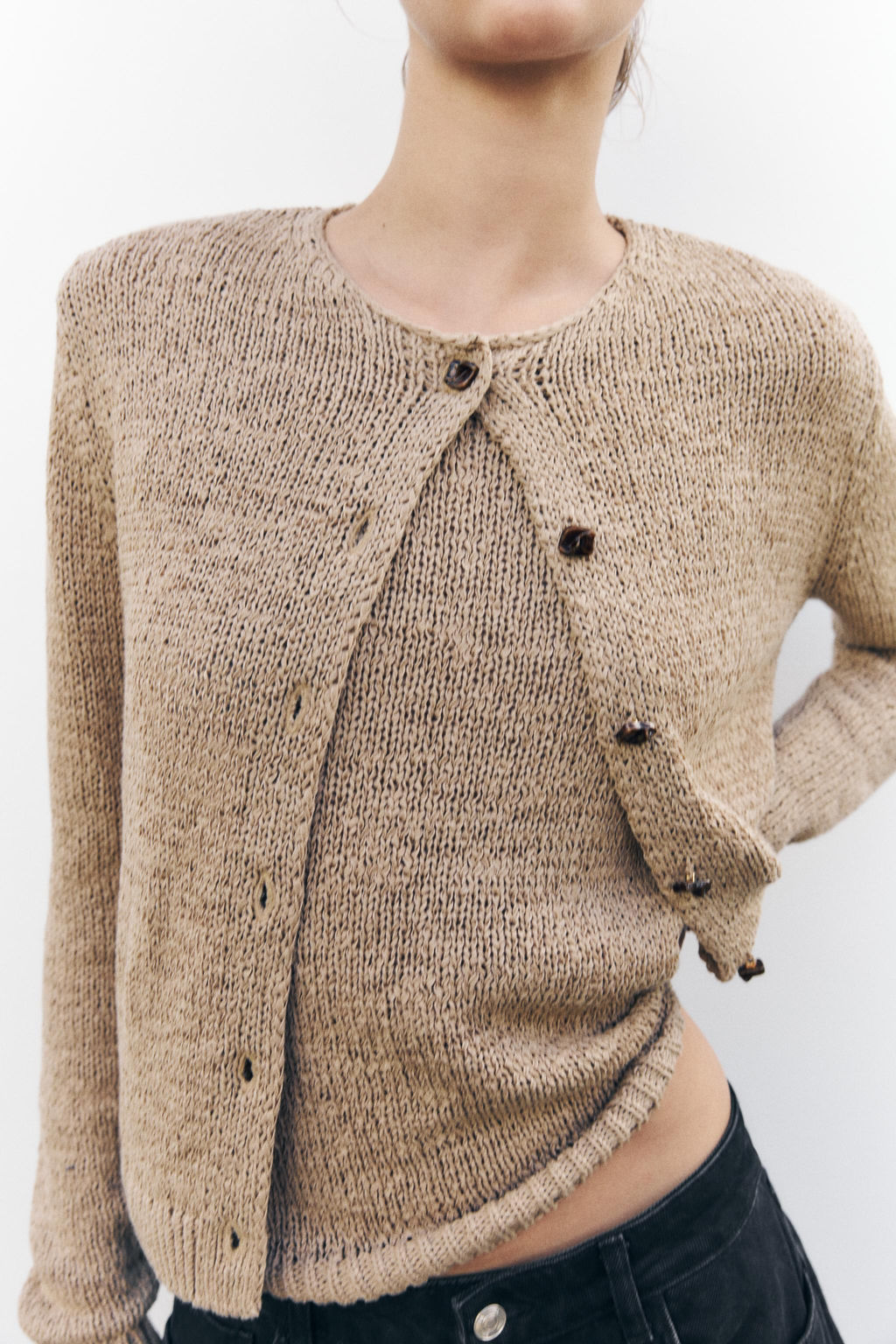 RUSTIC KNIT CARDIGAN