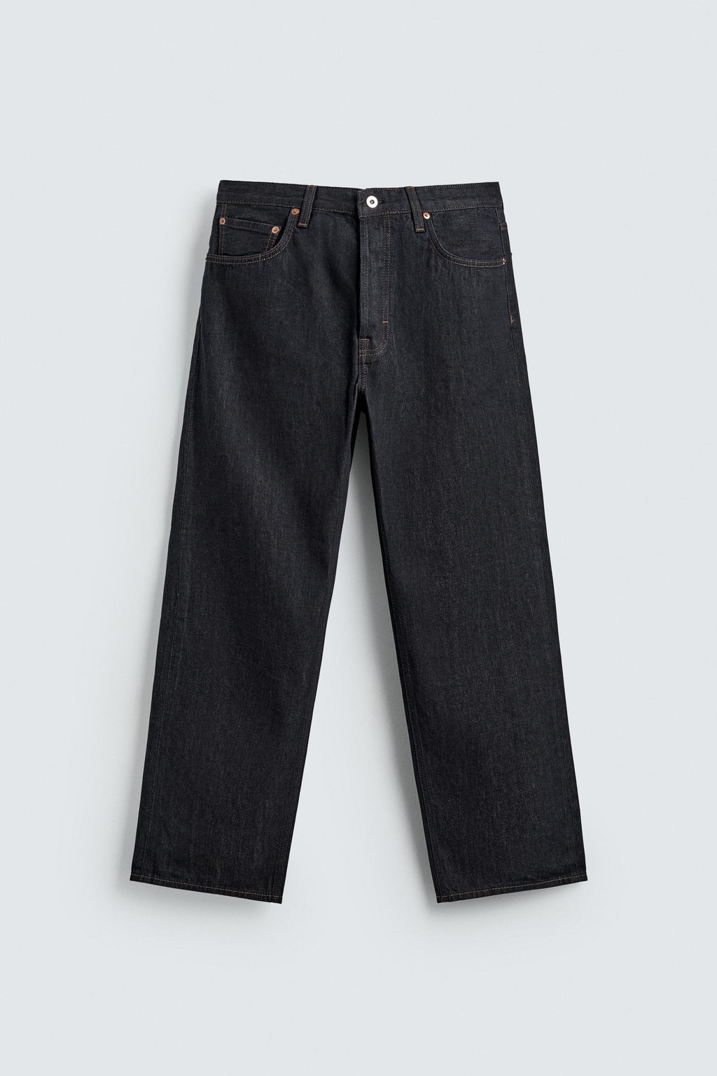JEANS STRAIGHT FIT / ?ndigo - Zara фото 8