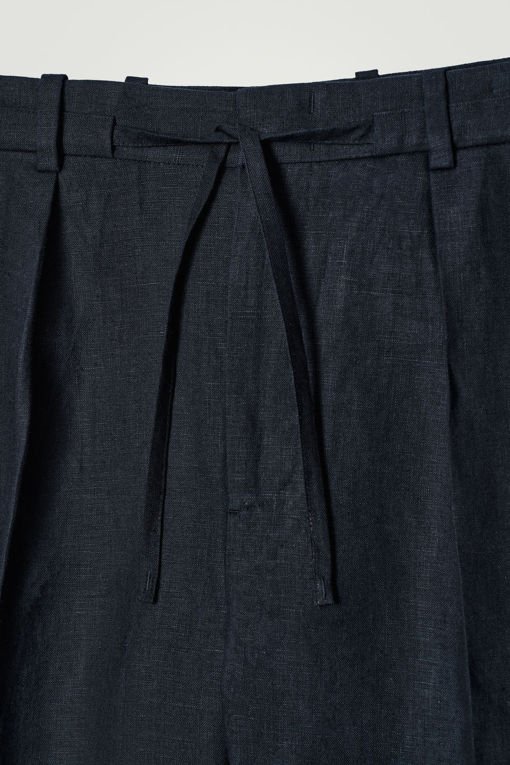 PANTAL?N CORTO DE LINO CON AJUSTE DE CORD?N - H&m фото 2