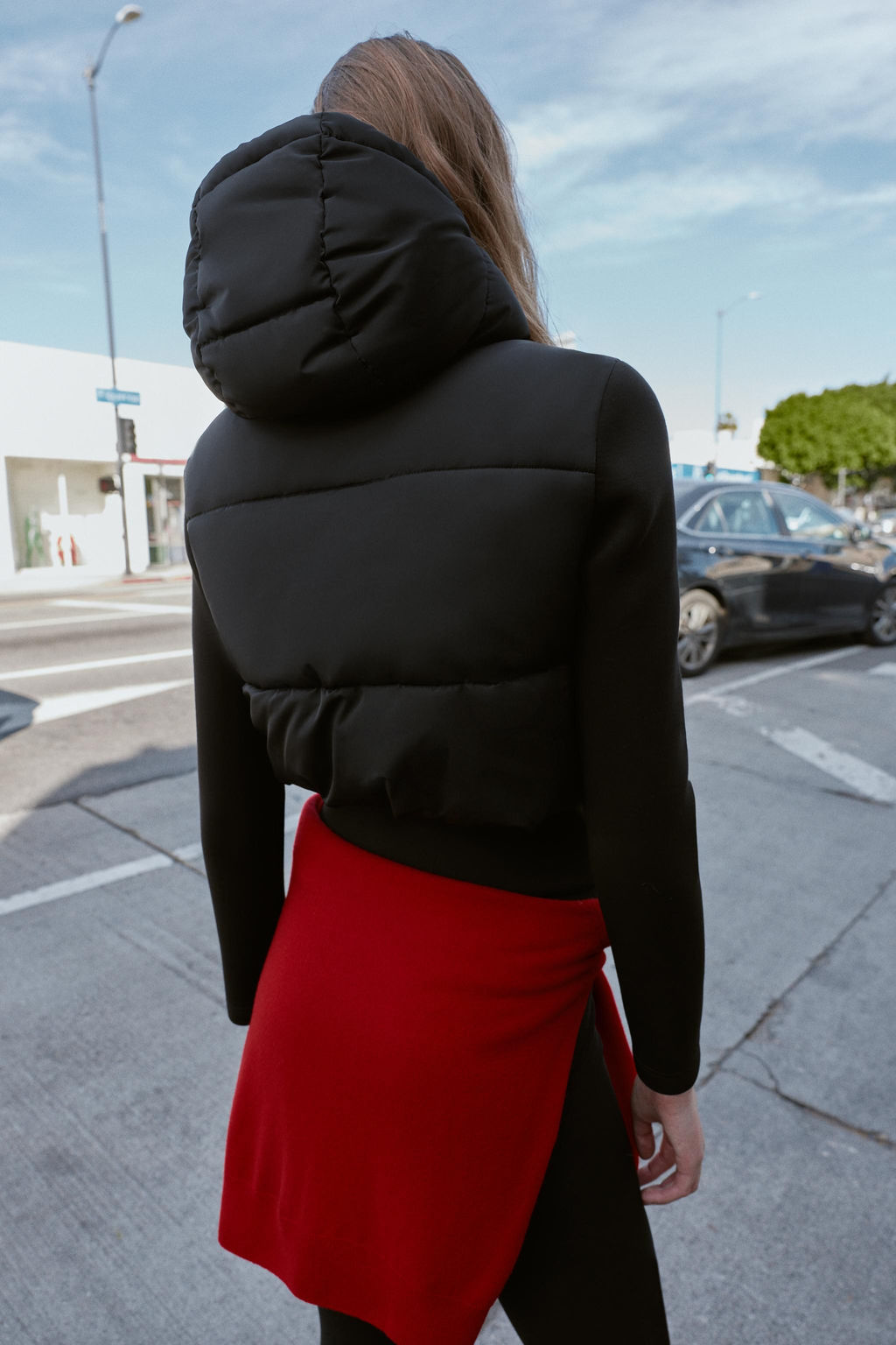 CONTRAST PUFFER JACKET - Zara фото 4