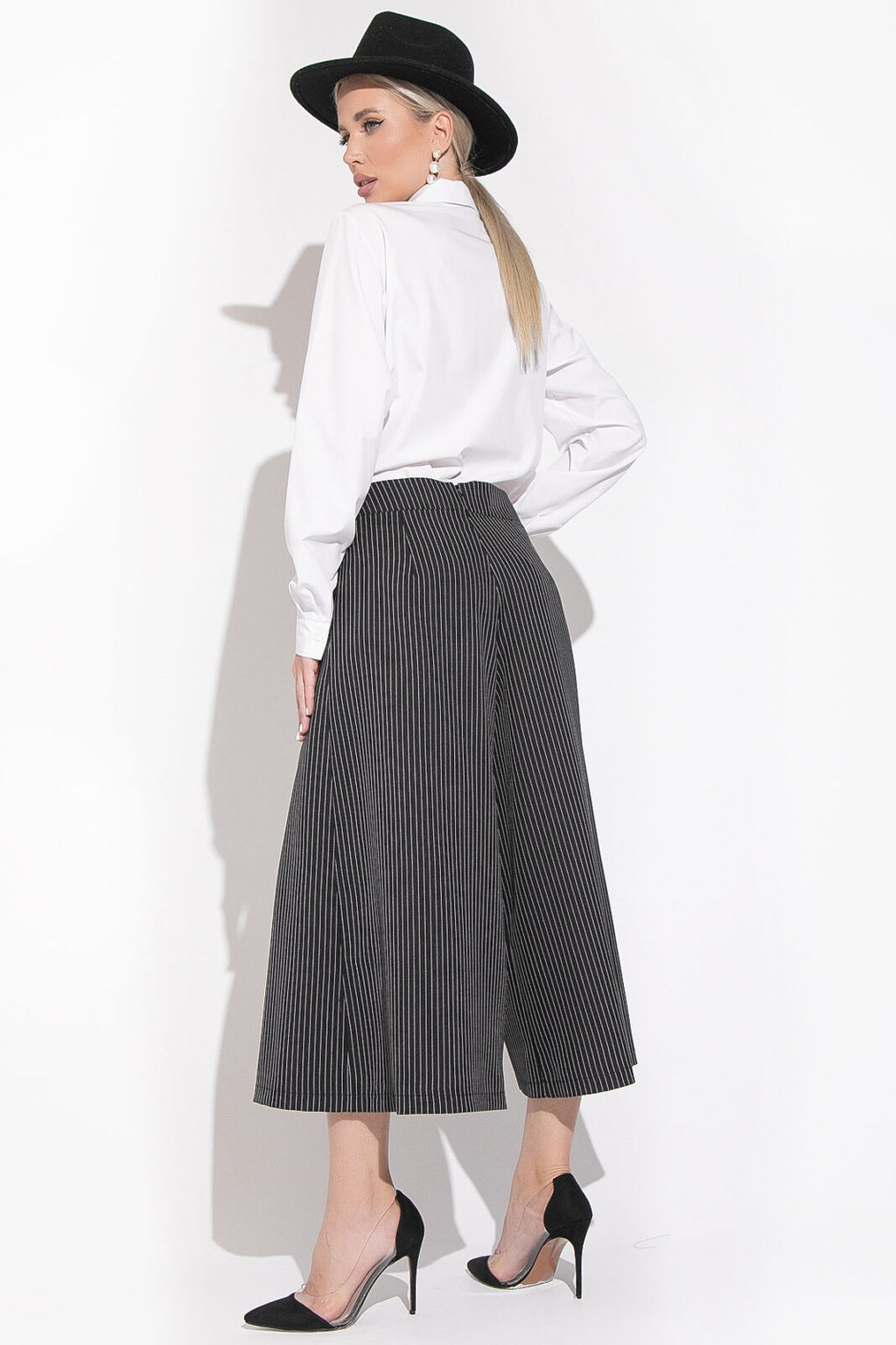 Кюлоты Особый случай (полоска/черная) - Эльза фото 5