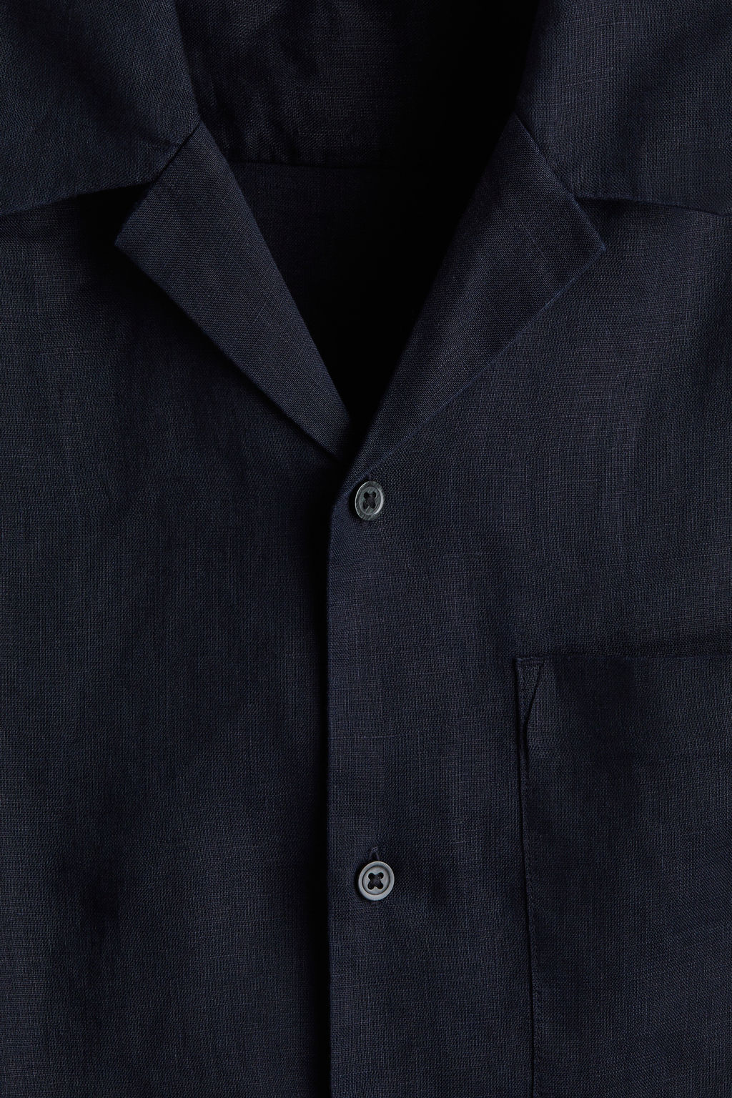 Camisa resort de lino Regular Fit - H&m фото 4