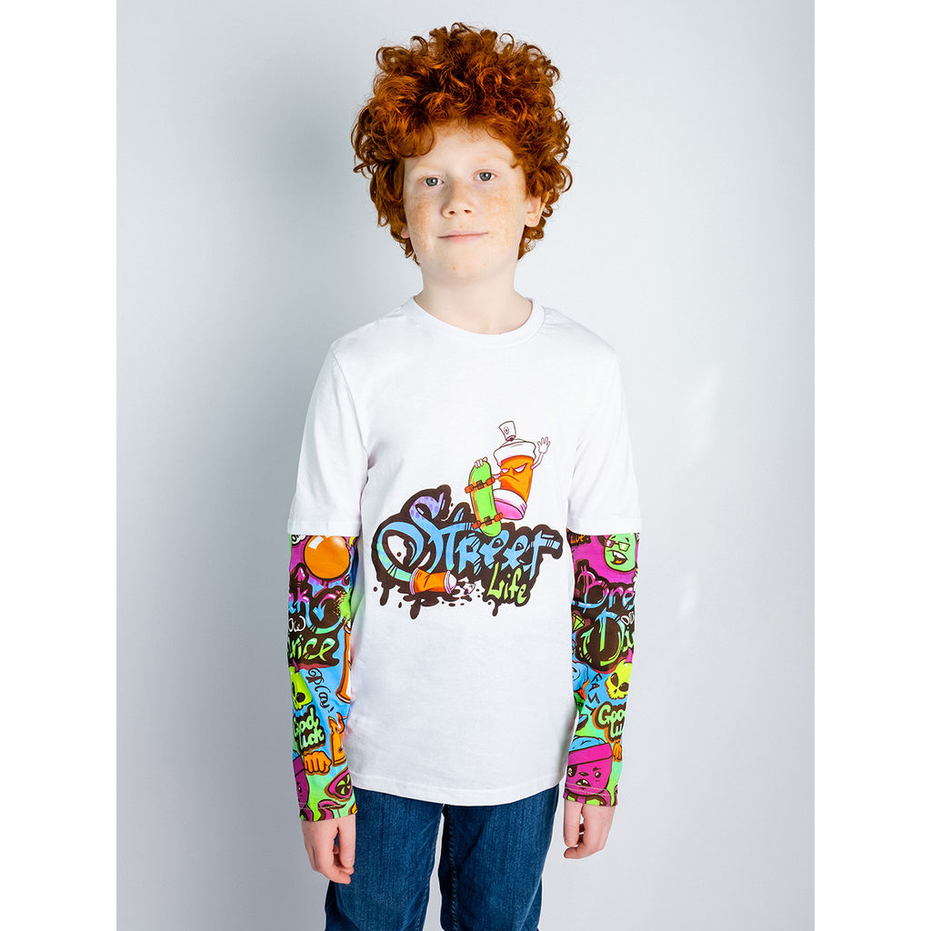 Джемпер с тату кулирка 1539100202 - Youlala фото 4