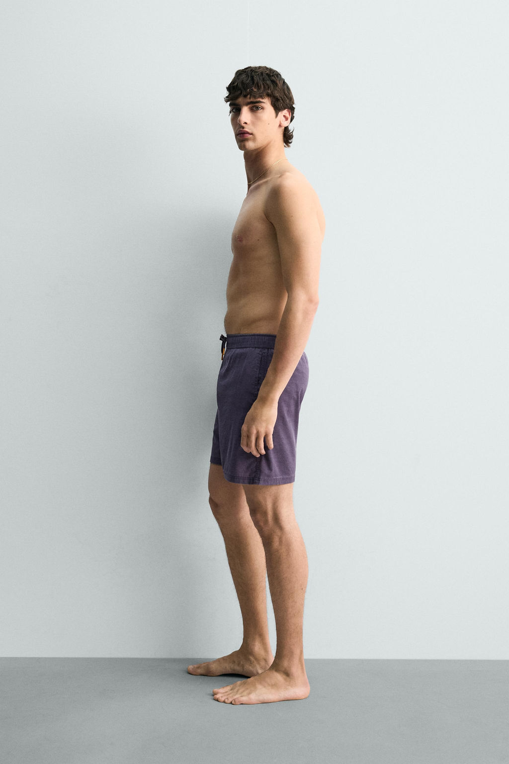 BA?ADOR T?CNICO DELAVADO / Morado - Zara фото 9