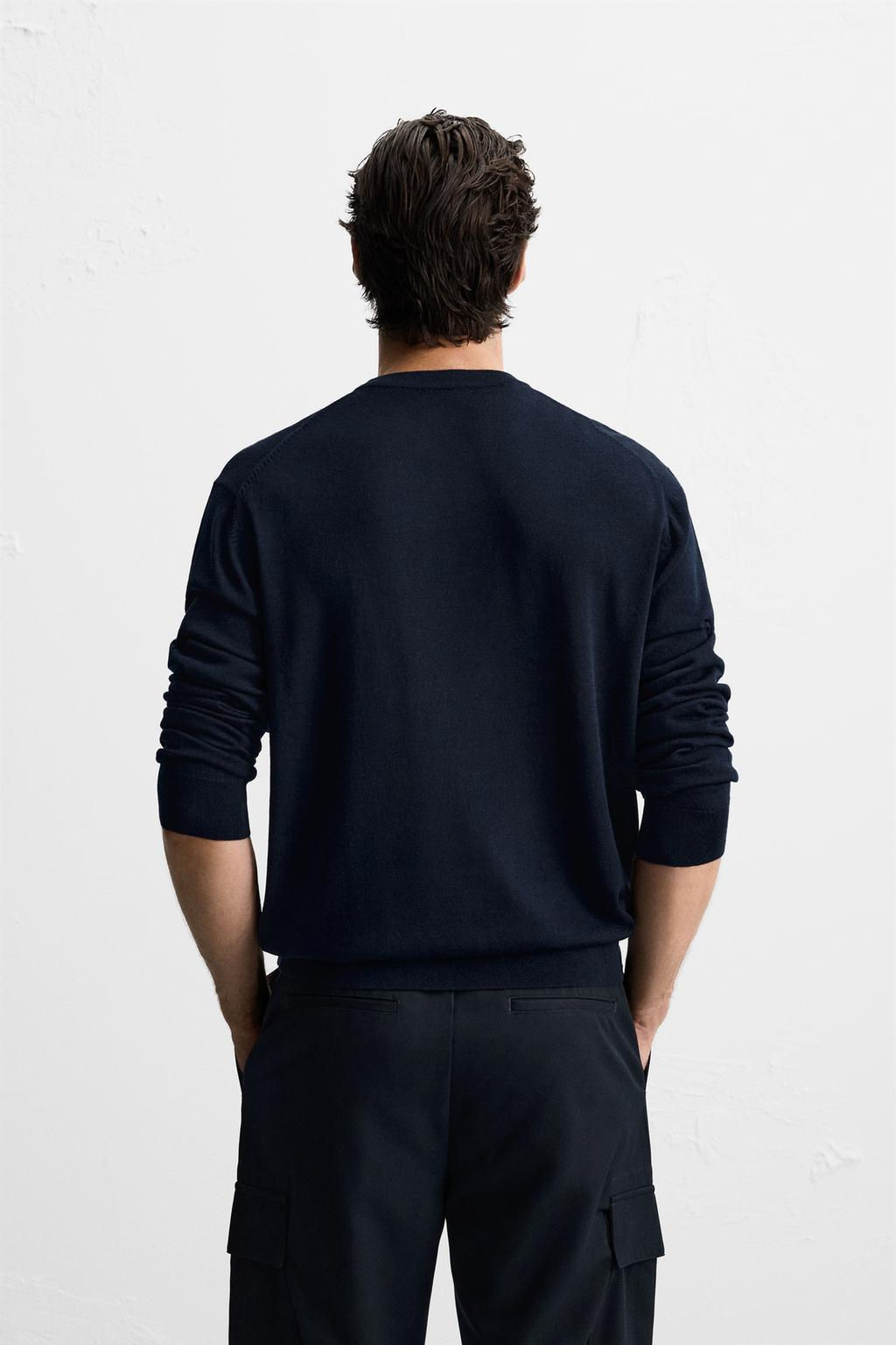 MERINO WOOL SWEATER - Zara фото 3