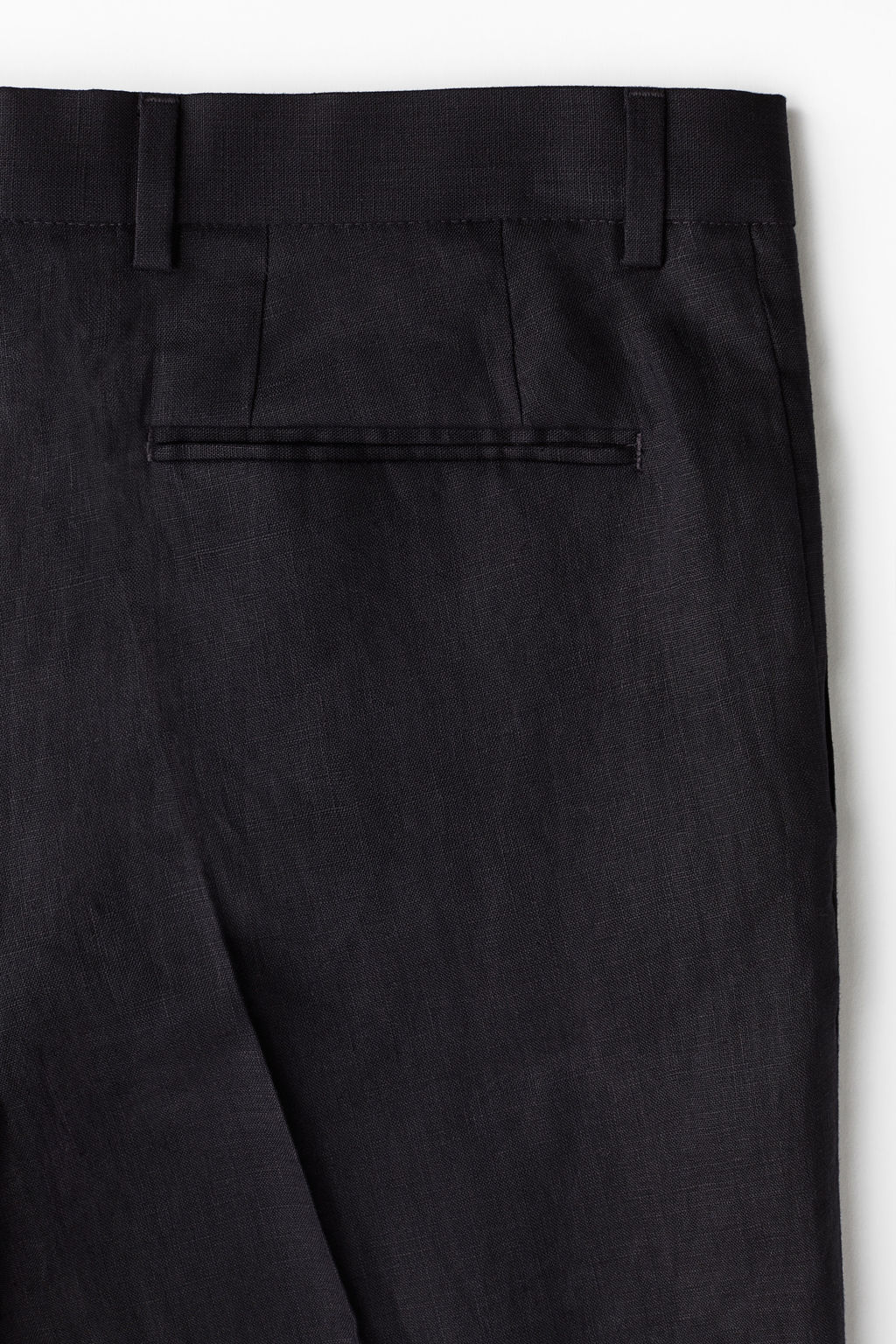 Pantal?n de traje en lino Slim Fit - H&m фото 8