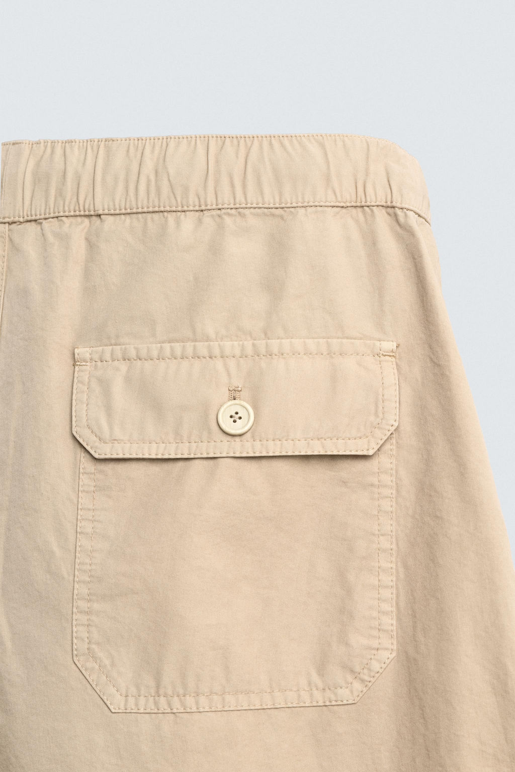 BERMUDA LAVADA REGULAR FIT / Beige