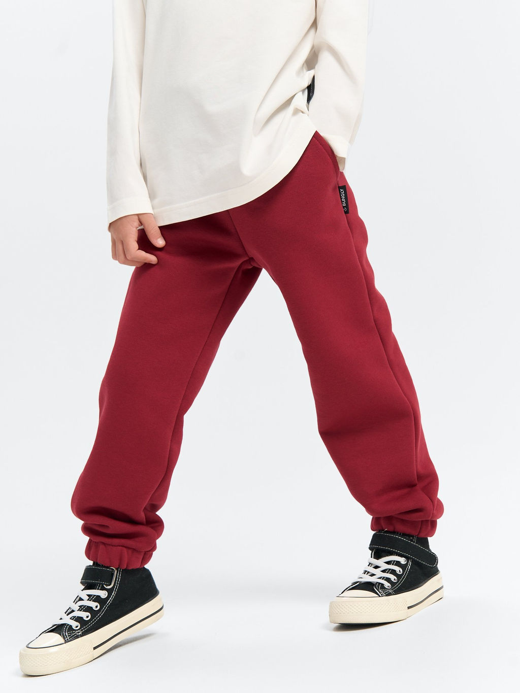 Джоггеры Мерло с карманами утепленные - Bungly фото 4