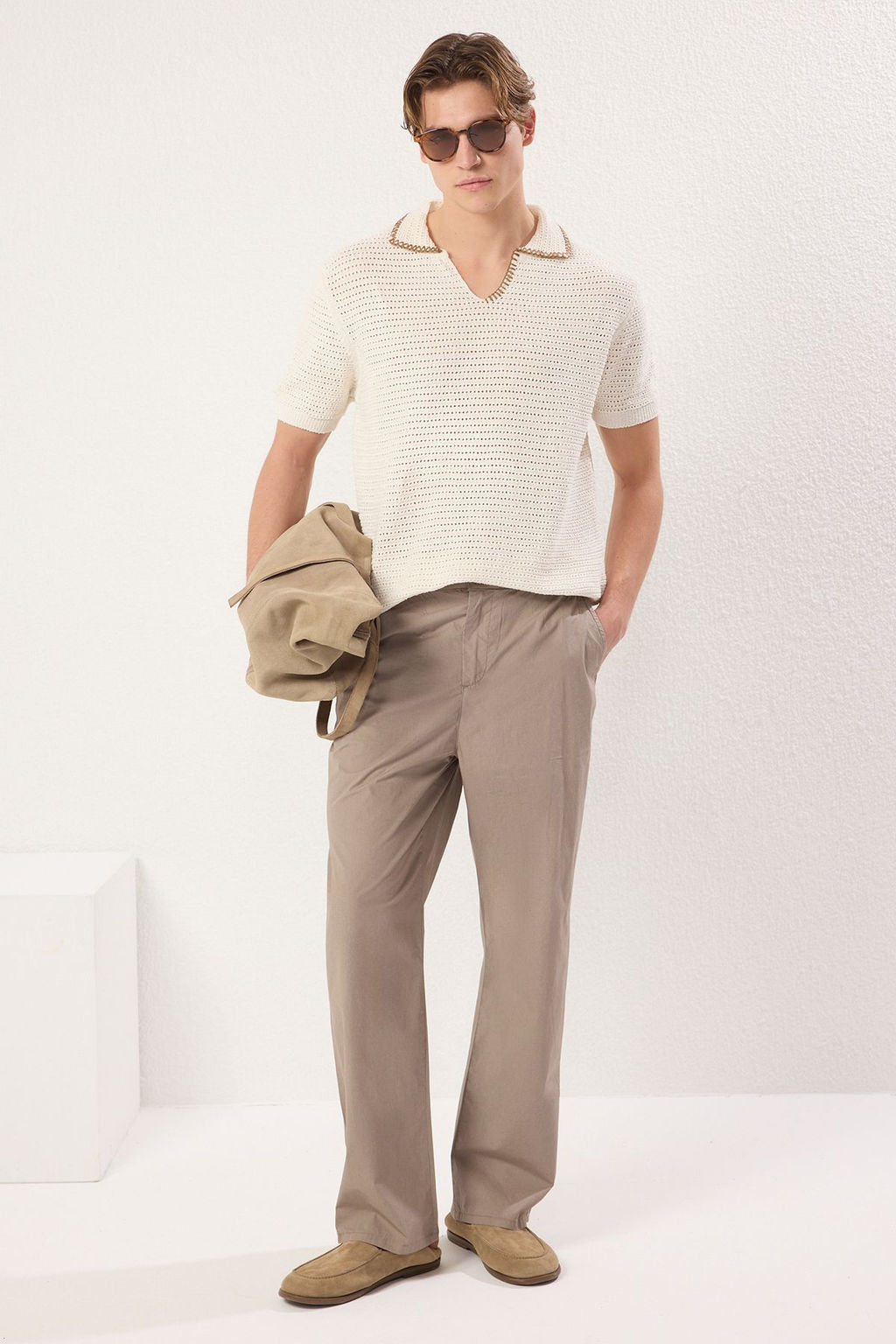 TRENDYOL MAN Tas Pantolon TMNSS25PL00010