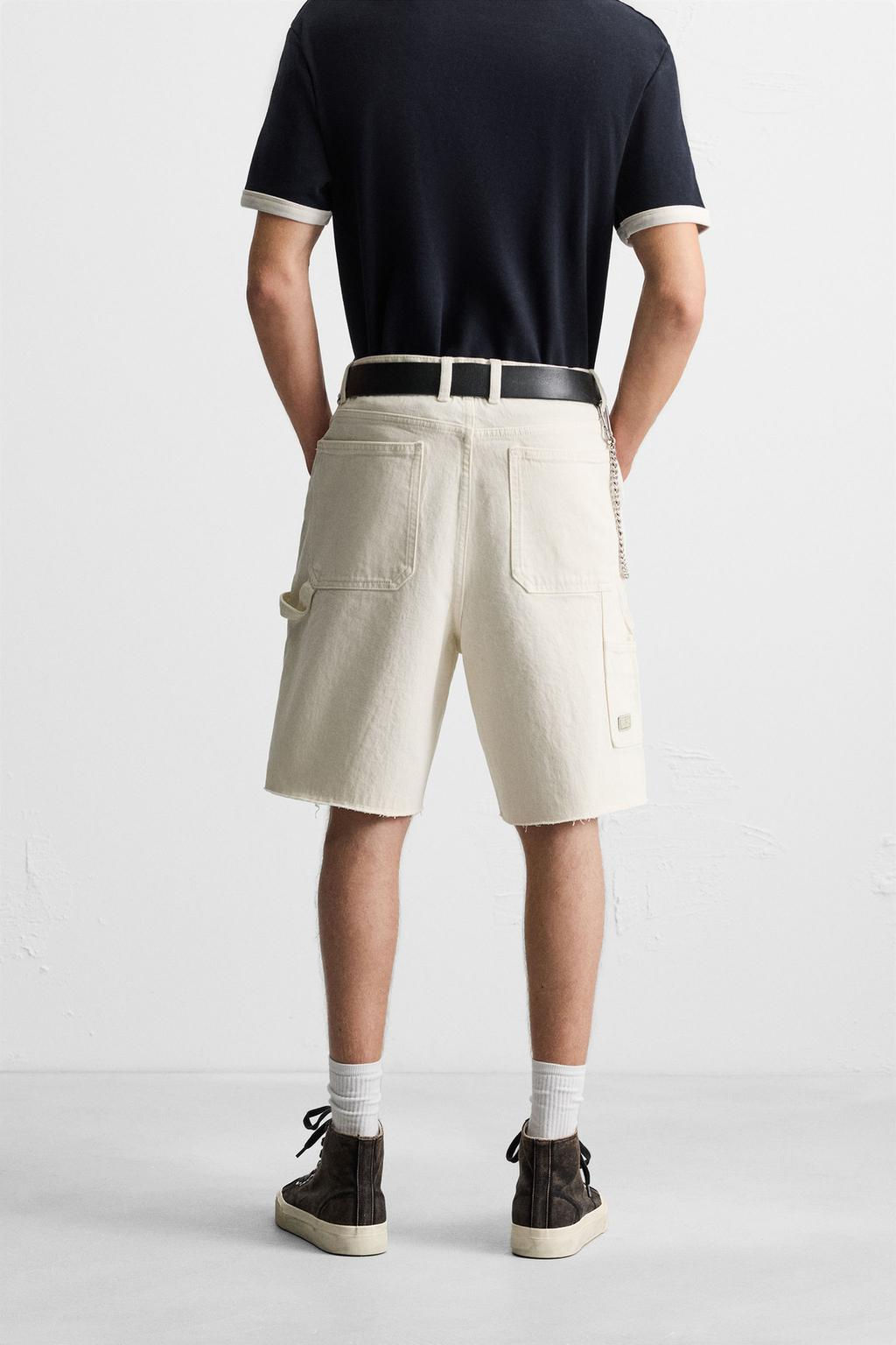 CARPENTER POCKET BERMUDA SHORTS - Zara фото 3