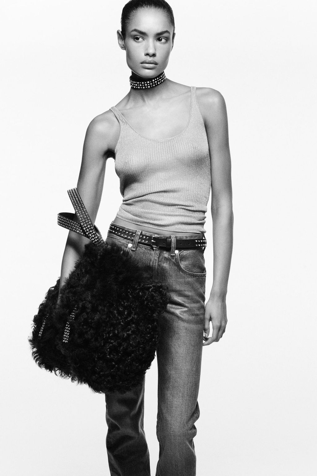 FINE KNIT TOP LUDOVIC DE SAINT SERNIN x ZARA  фото 4