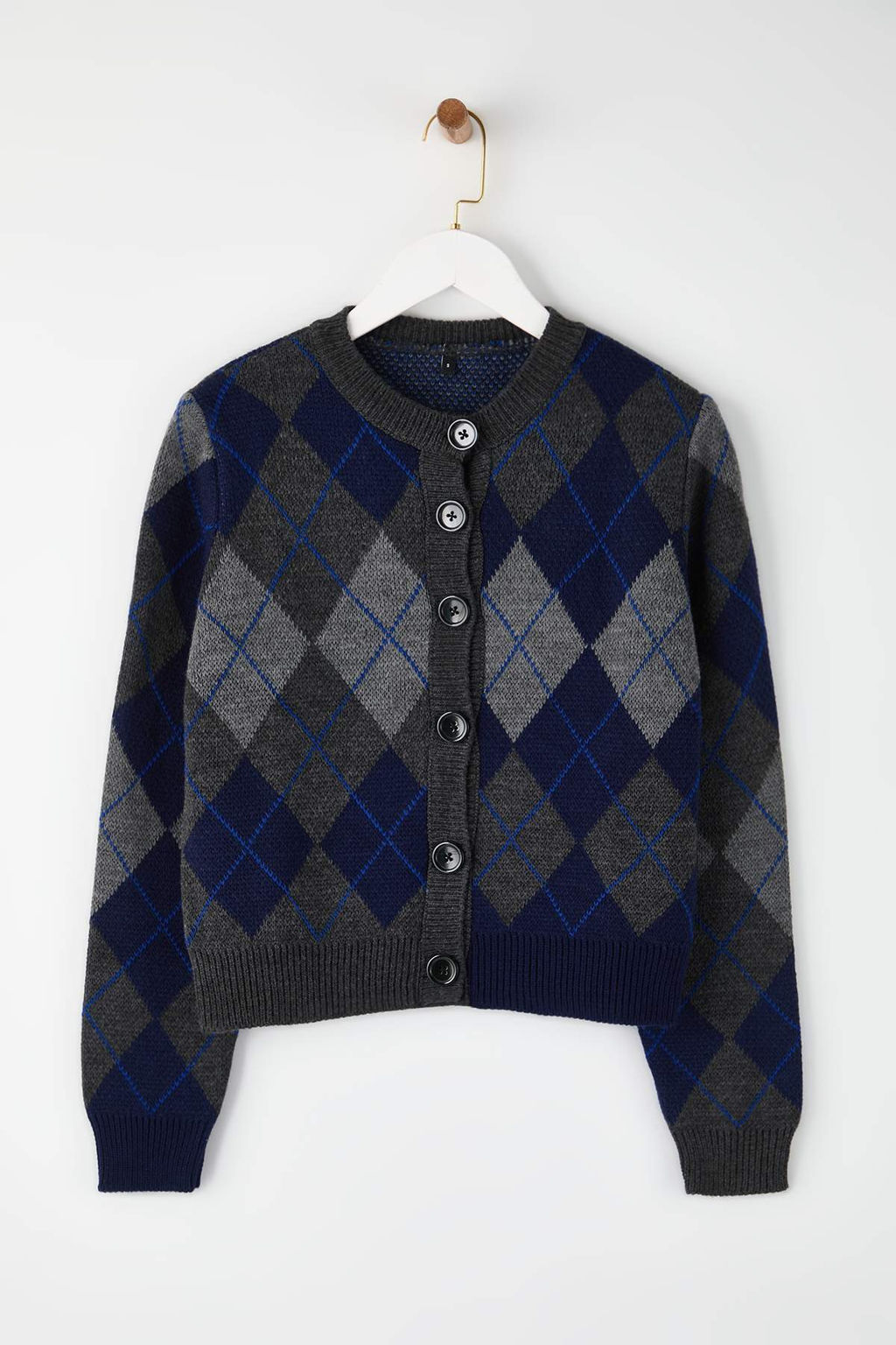 Vizon Bisiklet Yaka Baklava Desenli Triko H?rka TWOAW26HI00234 - Trendyolmilla фото 5