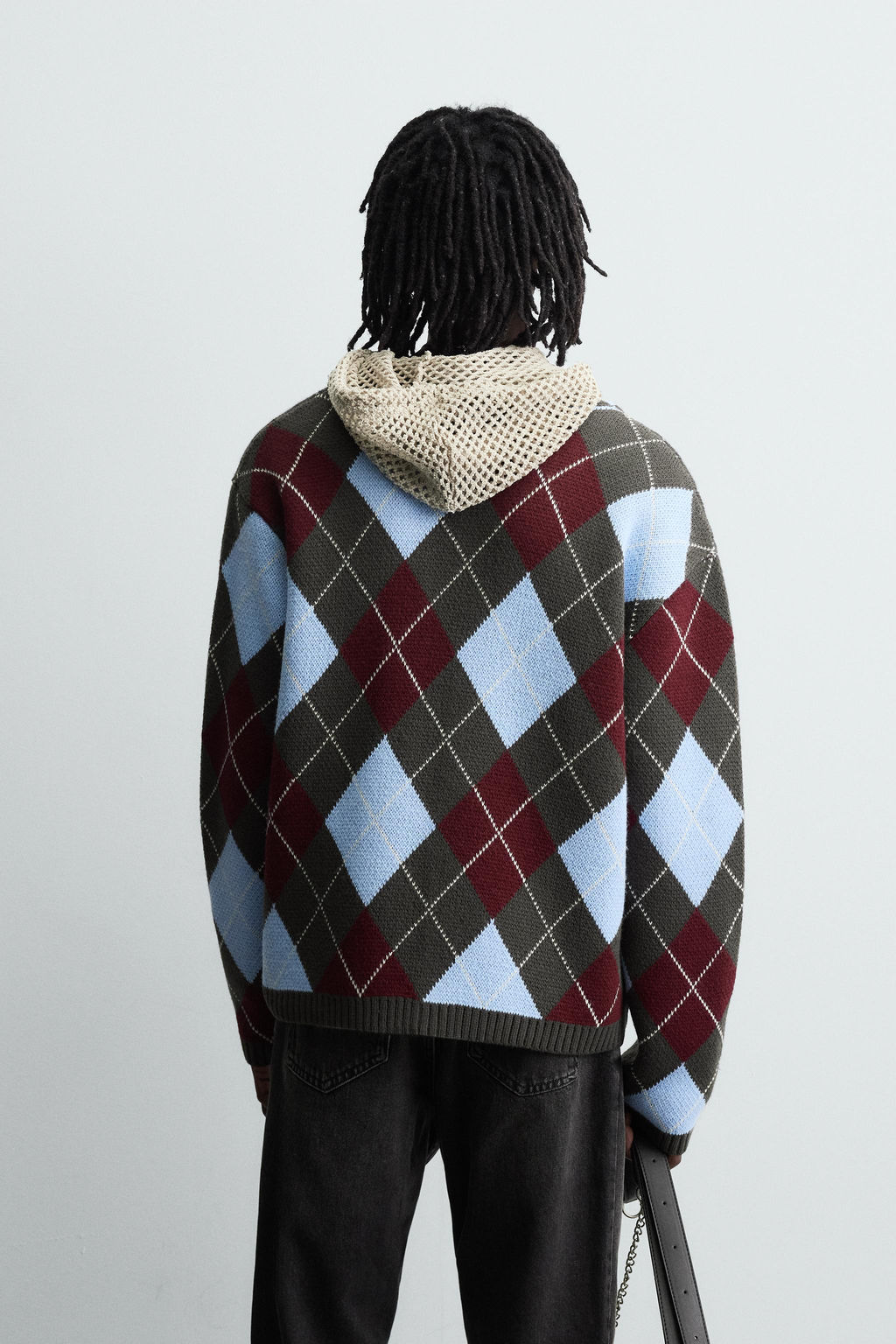 DIAMOND TEXTURED CARDIGAN - Zara фото 3