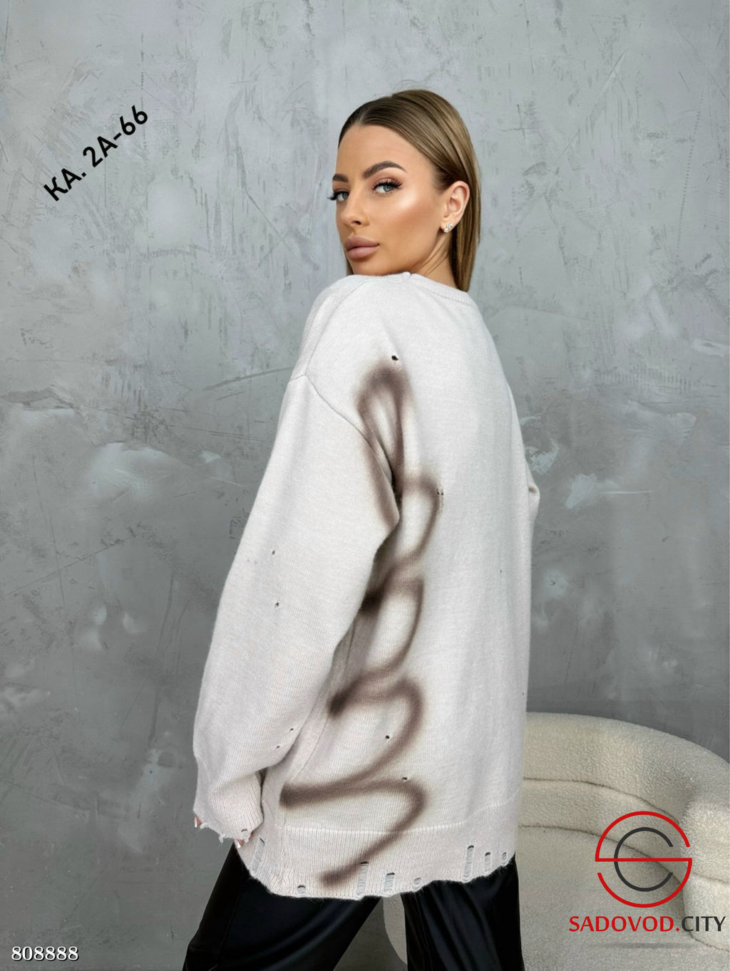 Кофта женская удлиненная - Bruno фото 8