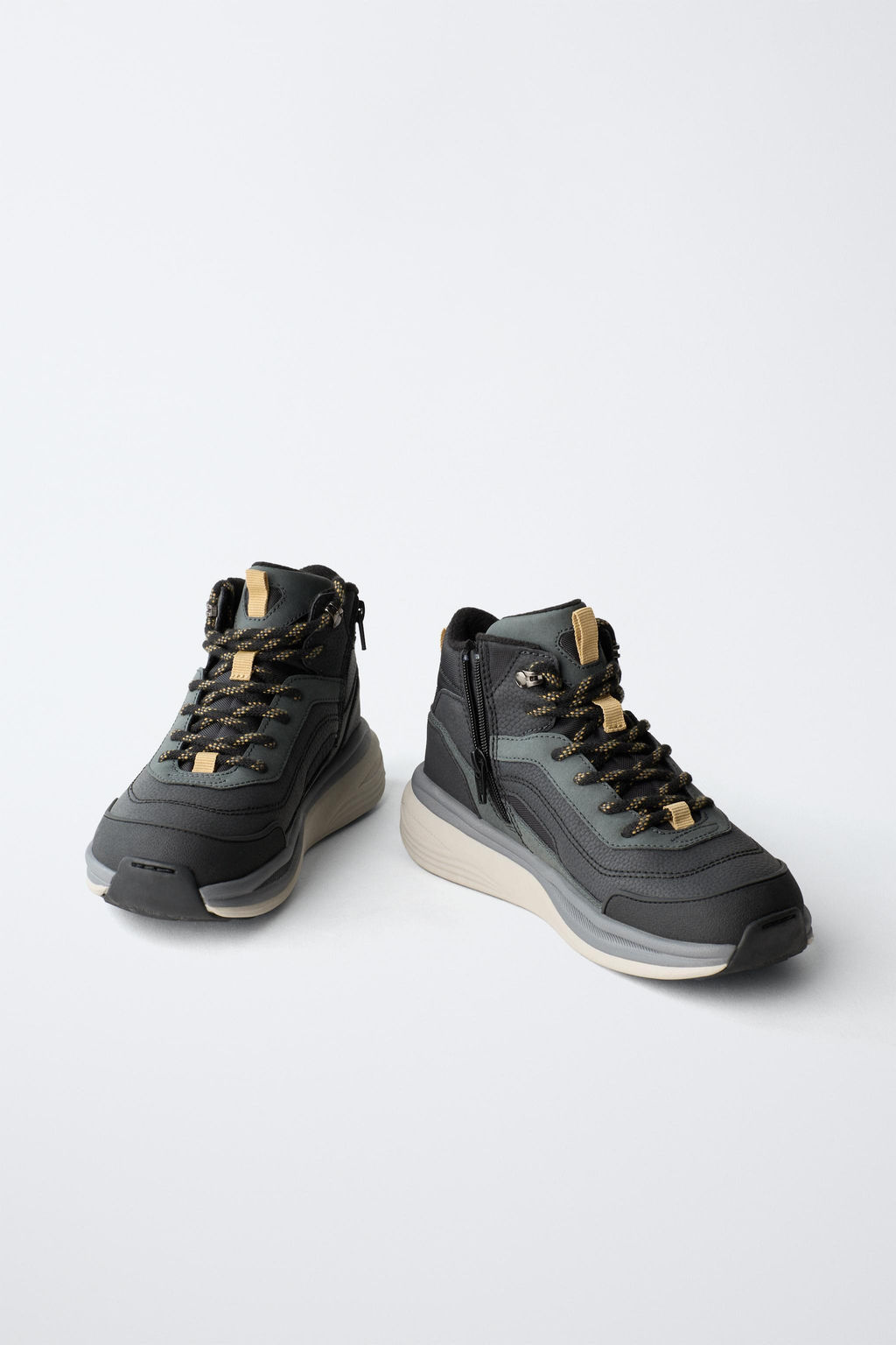TECHNICAL HIGH-TOP SNEAKERS - Zara фото 3