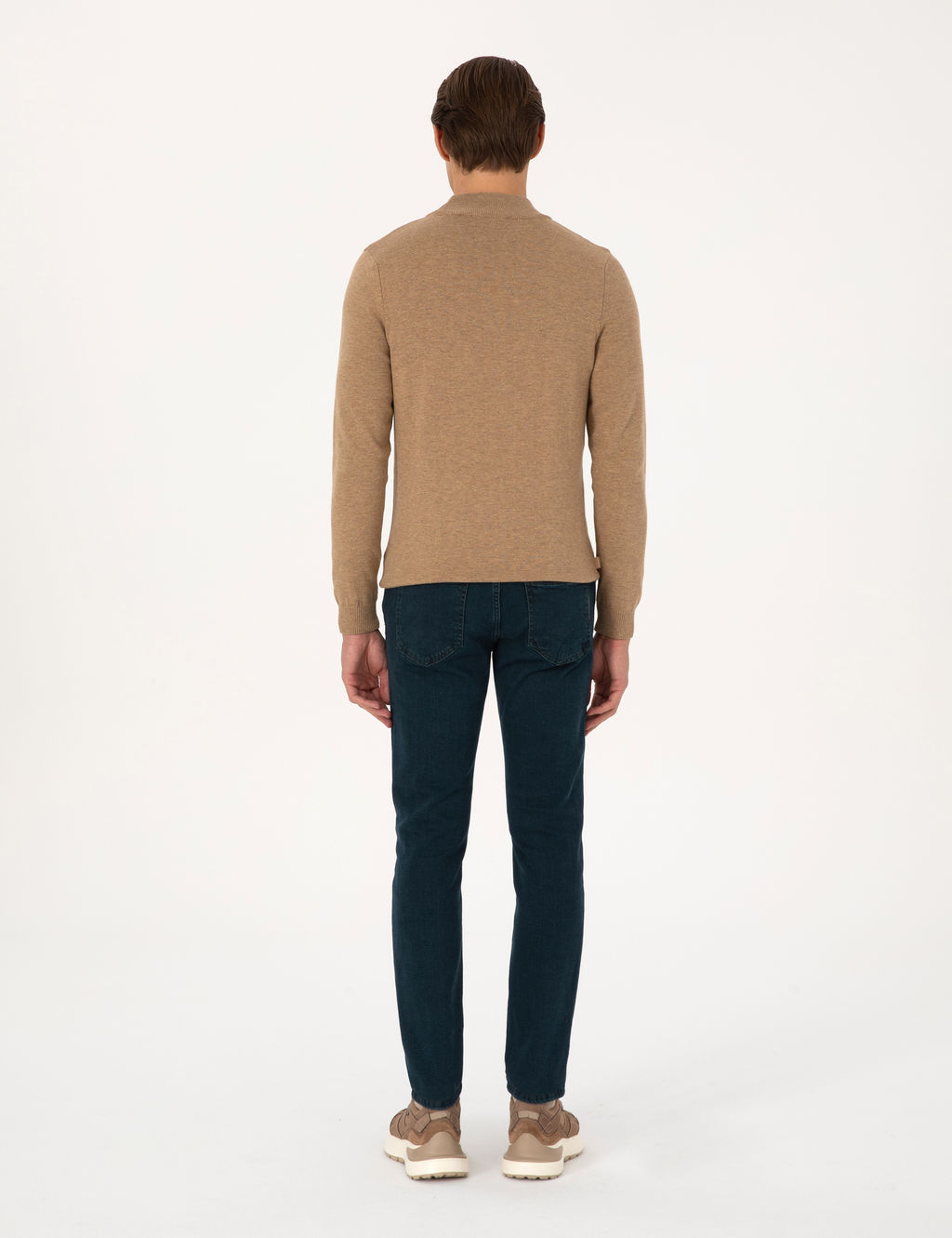 Haki Slim Fit Jean Pantolon