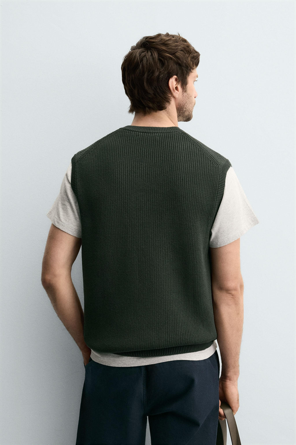 PURL KNIT VEST - Zara фото 3