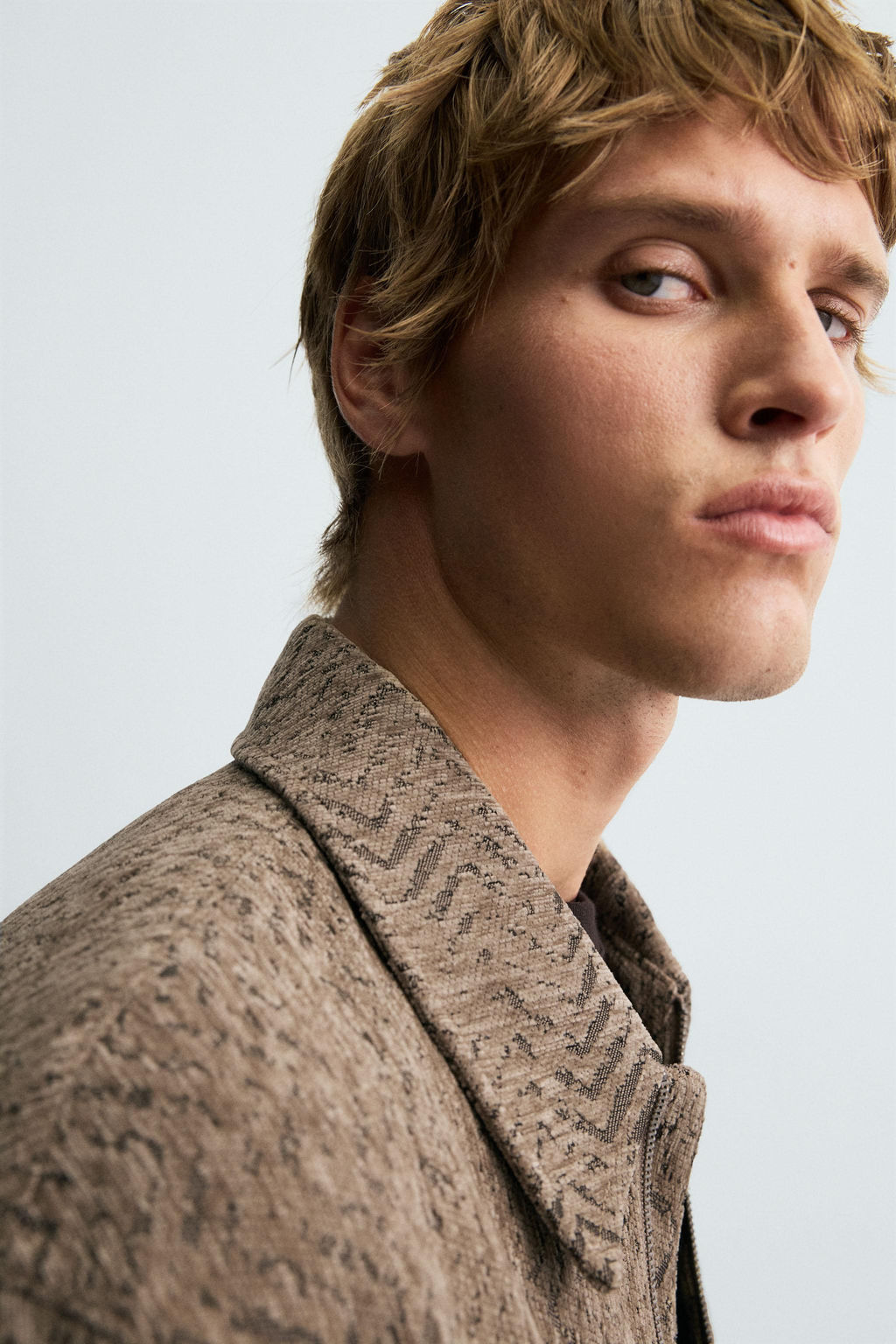 TEXTURED JACQUARD JACKET - Zara фото 6
