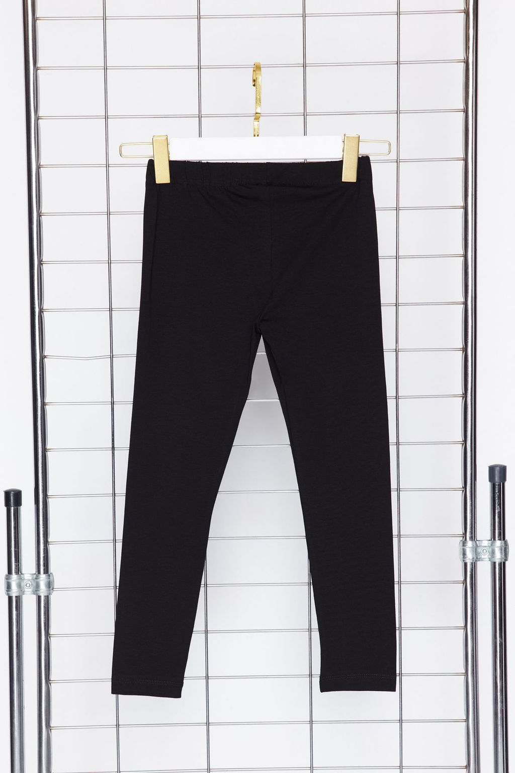 Siyah K?z Cocuk Pamuklu Basic Esnek Orme Tayt TKDSS24TA00005 - Trendyolmilla фото 8