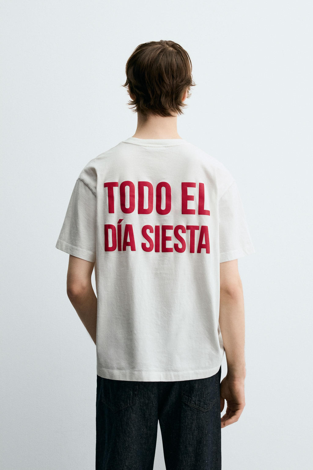 SIESTA SLOGAN T-SHIRT - Zara фото 3