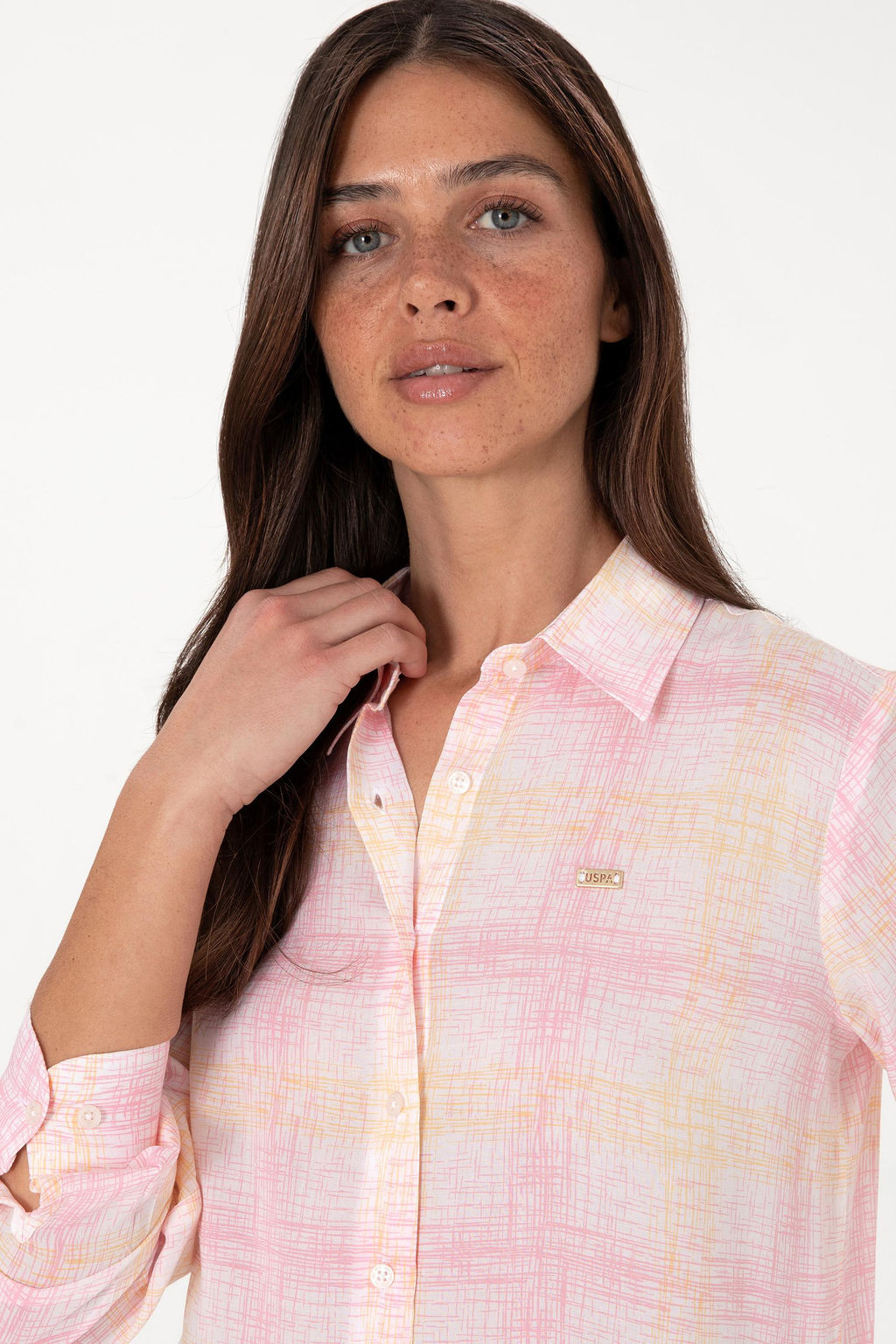 Kad_n Pembe Uzun Kollu G_mlek Sepette S_rpriz _ndirim - U.s. polo assn фото 2