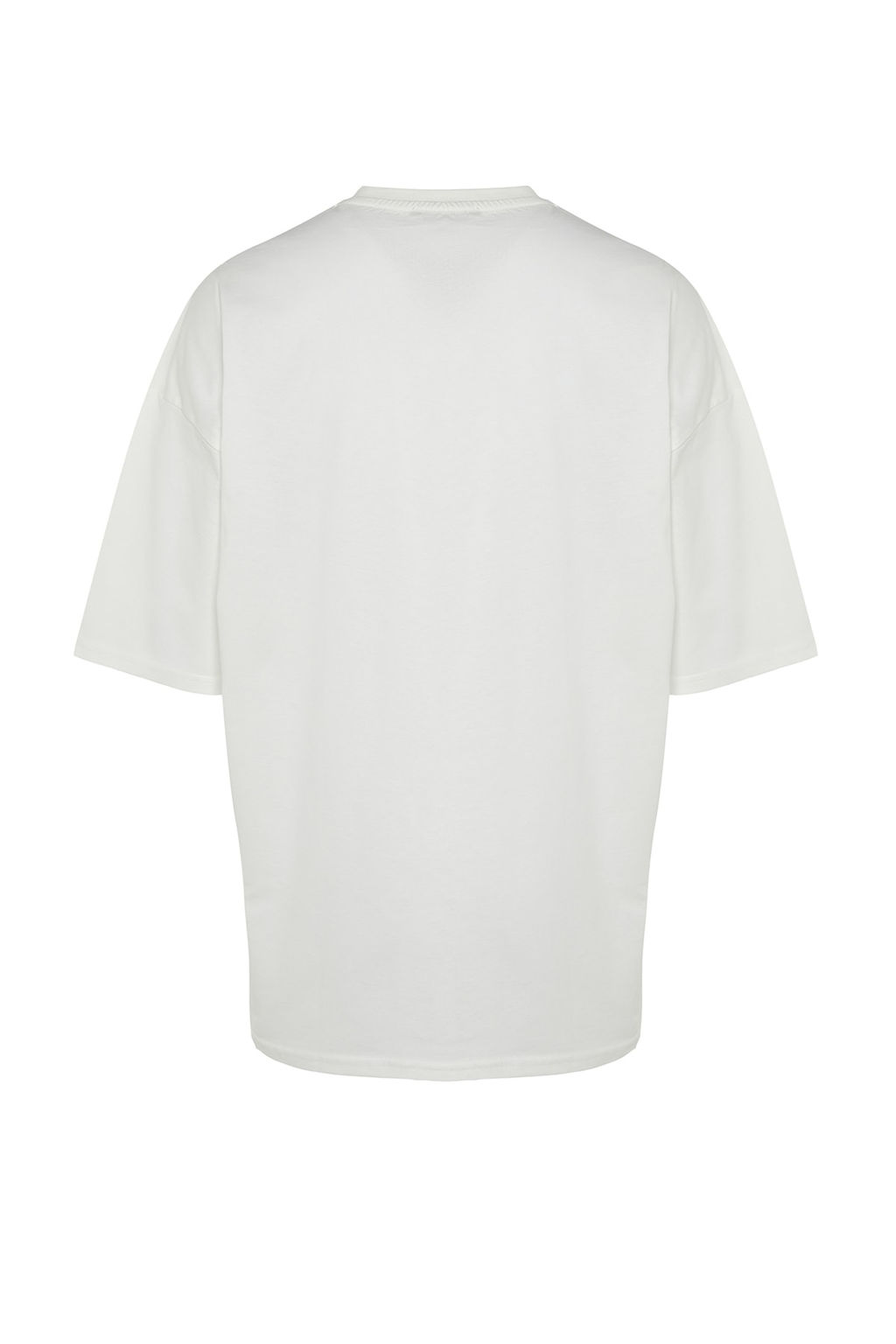 TRENDYOL MAN Gri Oversize Fit Kabaran Bask?l? %100 Pamuk T-Shirt TMNSS23TS00316 - Trendyolmilla фото 8