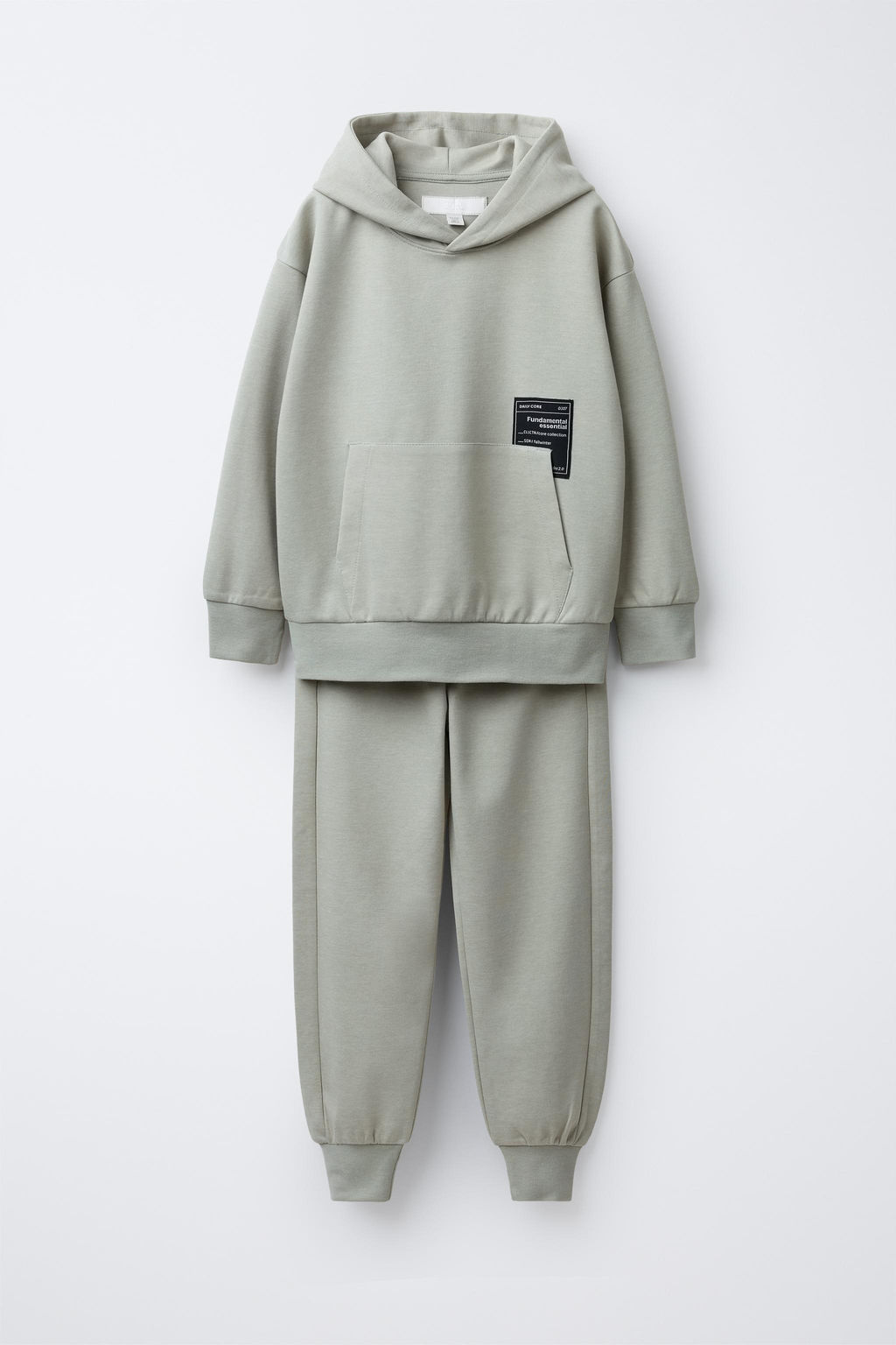 INTERLOCK HOODIE AND JOGGERS SET