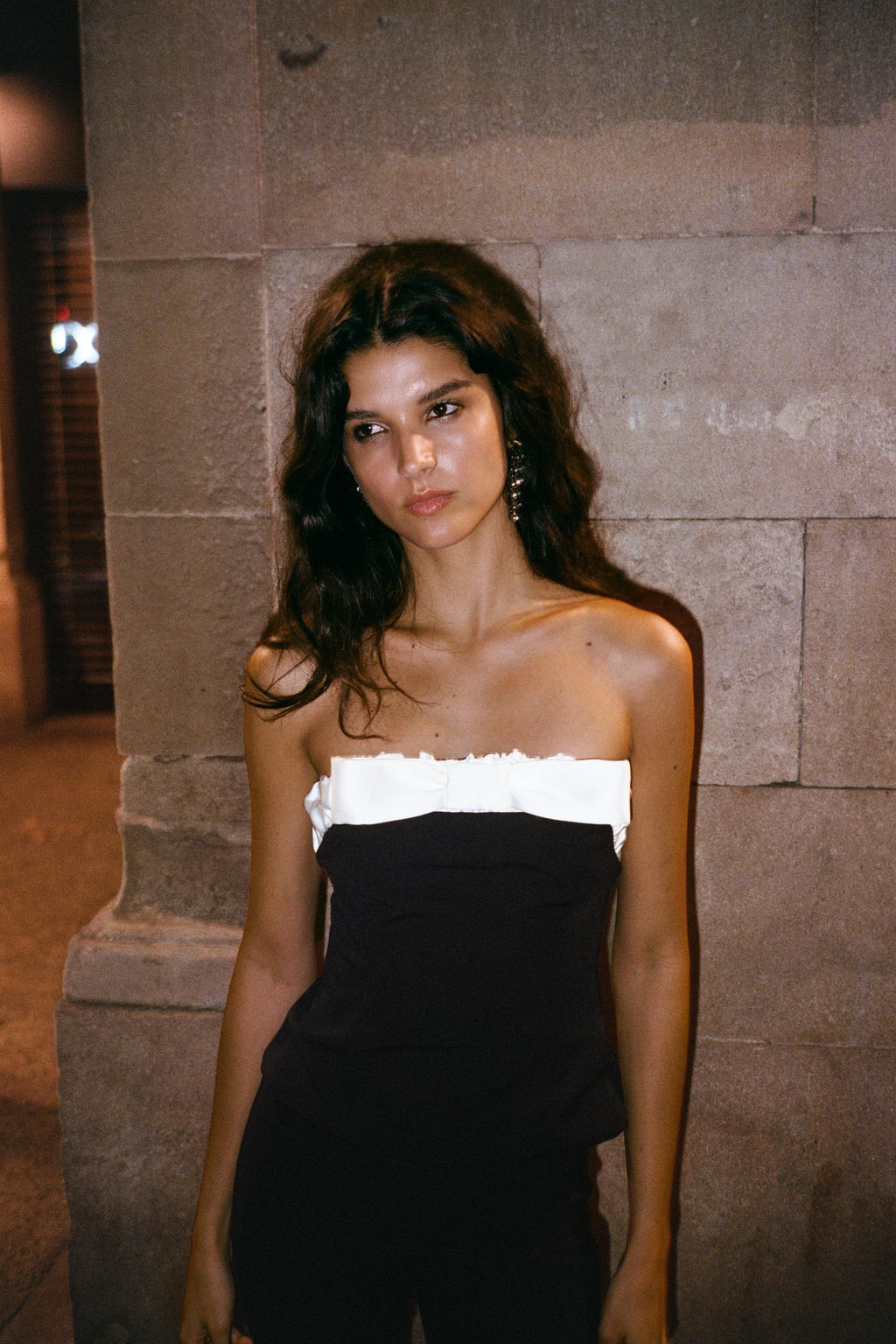 CONTRAST BOW BANDEAU TOP - Zara фото 2